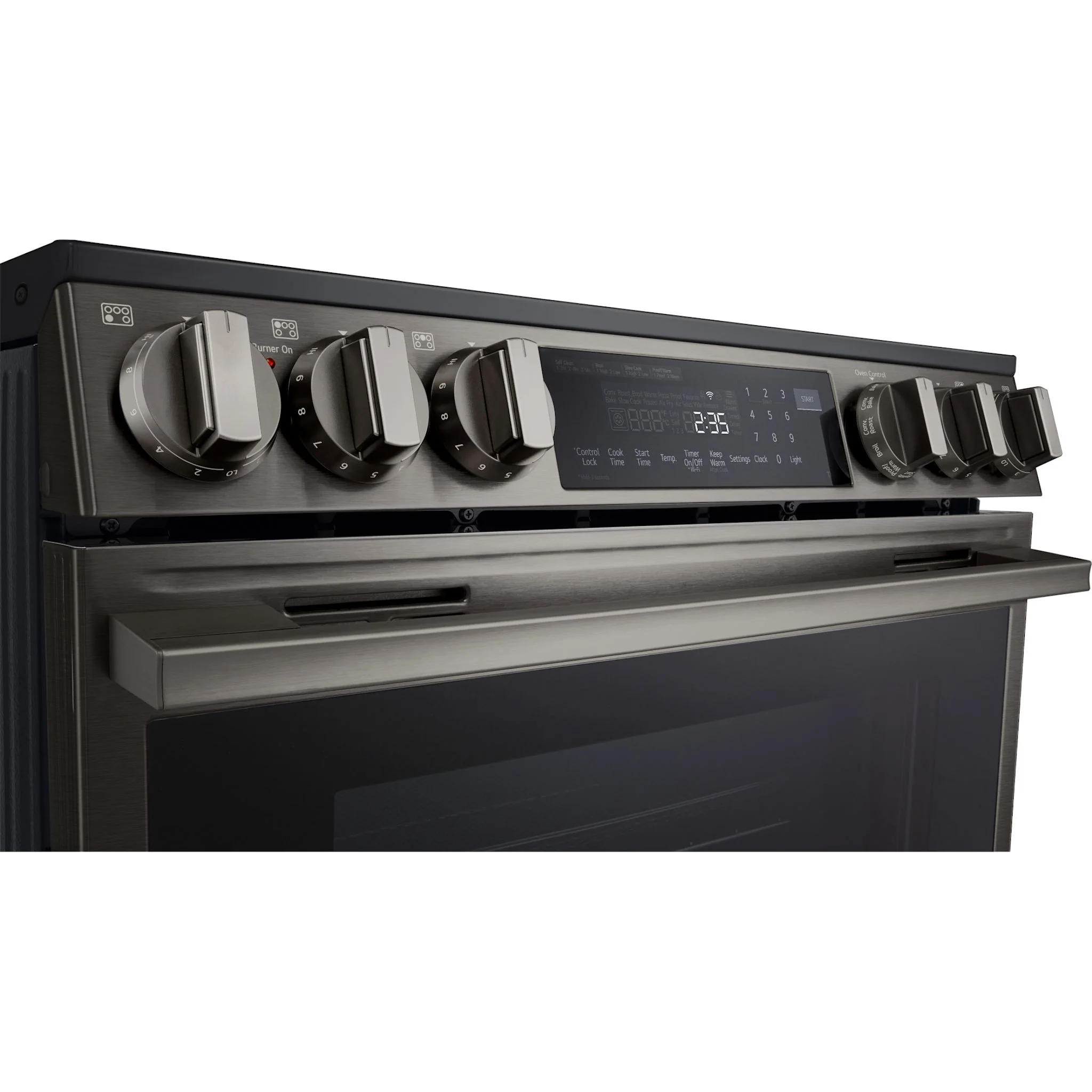 LG 30" Electric Range (LSEL6335ZE) - PrintProof™ Stainless Steel - Image 7