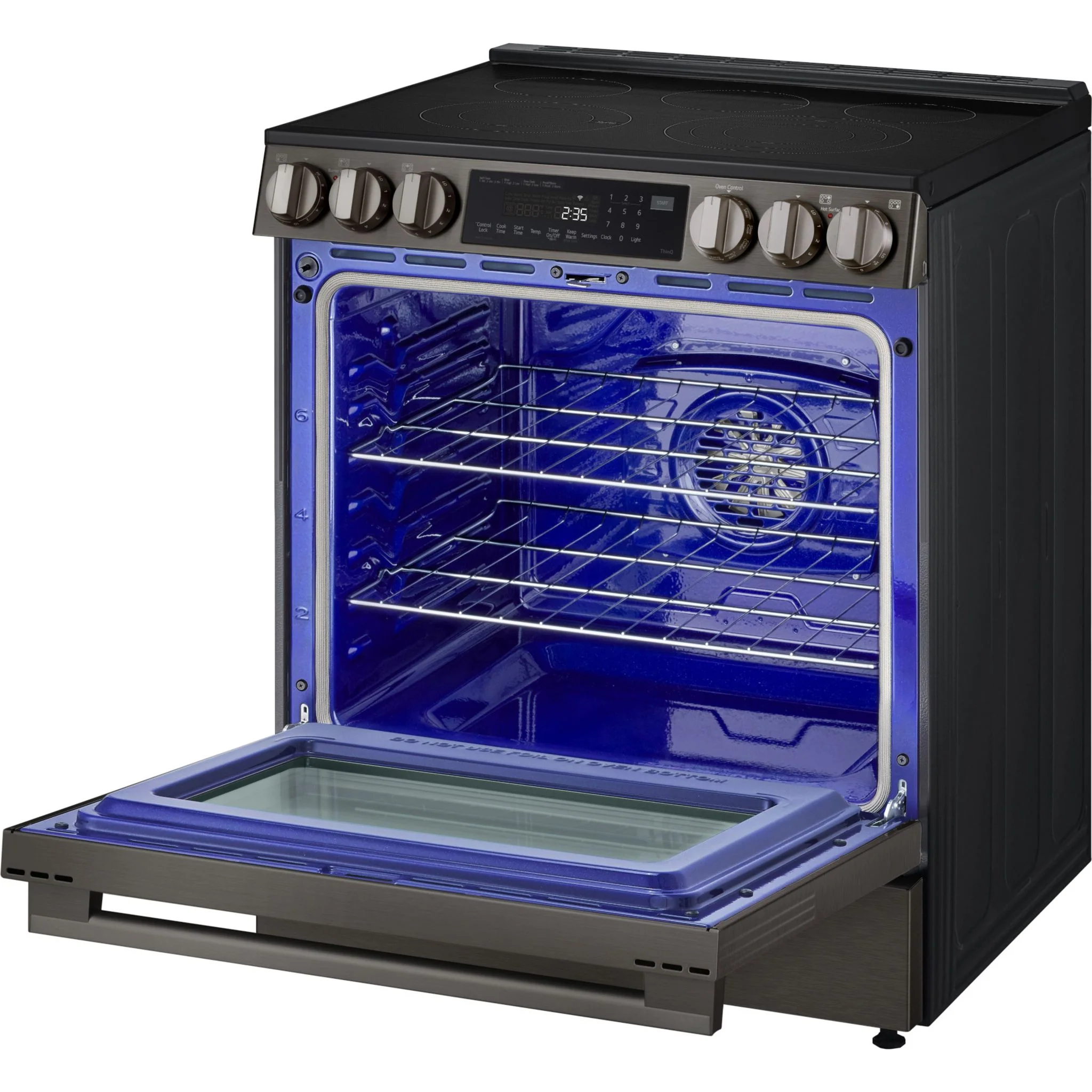 LG 30" Electric Range (LSEL6335ZE) - PrintProof™ Stainless Steel - Image 8