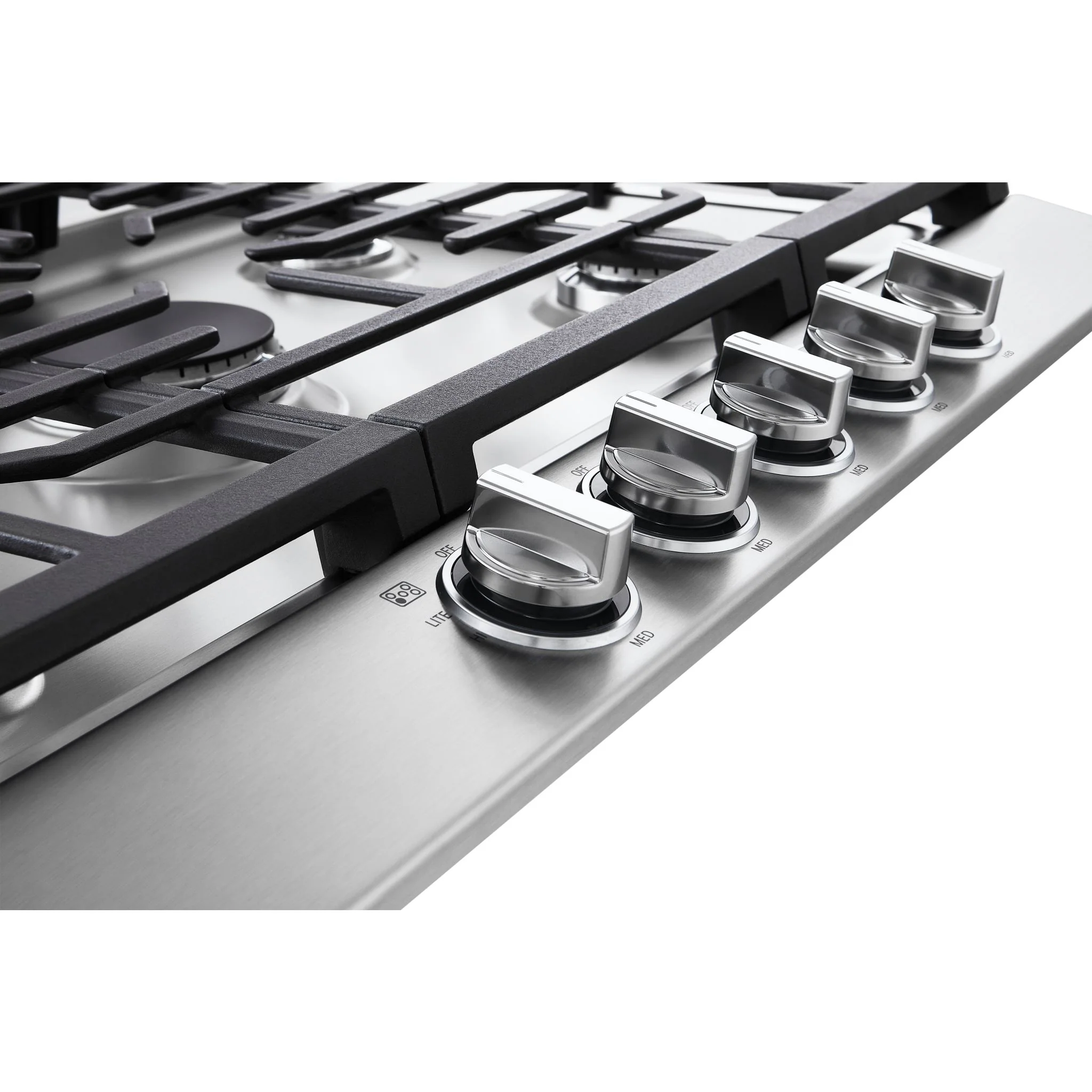 LG 30” Gas Cooktop with UltraHeat™ 20K BTU Burner - Stainless (CBGJ3023S) - Image 8