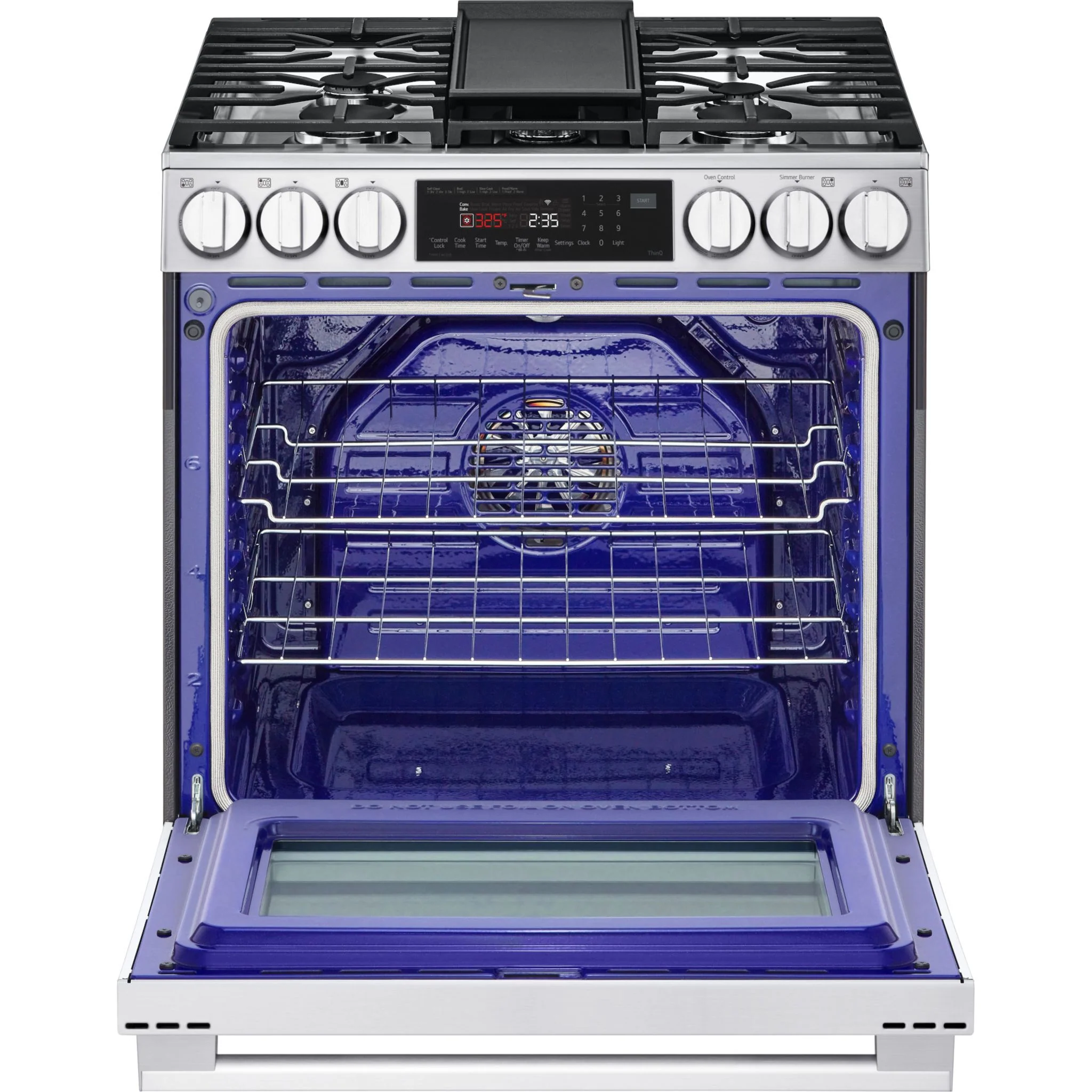 LG 30" Gas Range (LSGL6335X) - PrintProof Steel - Image 11