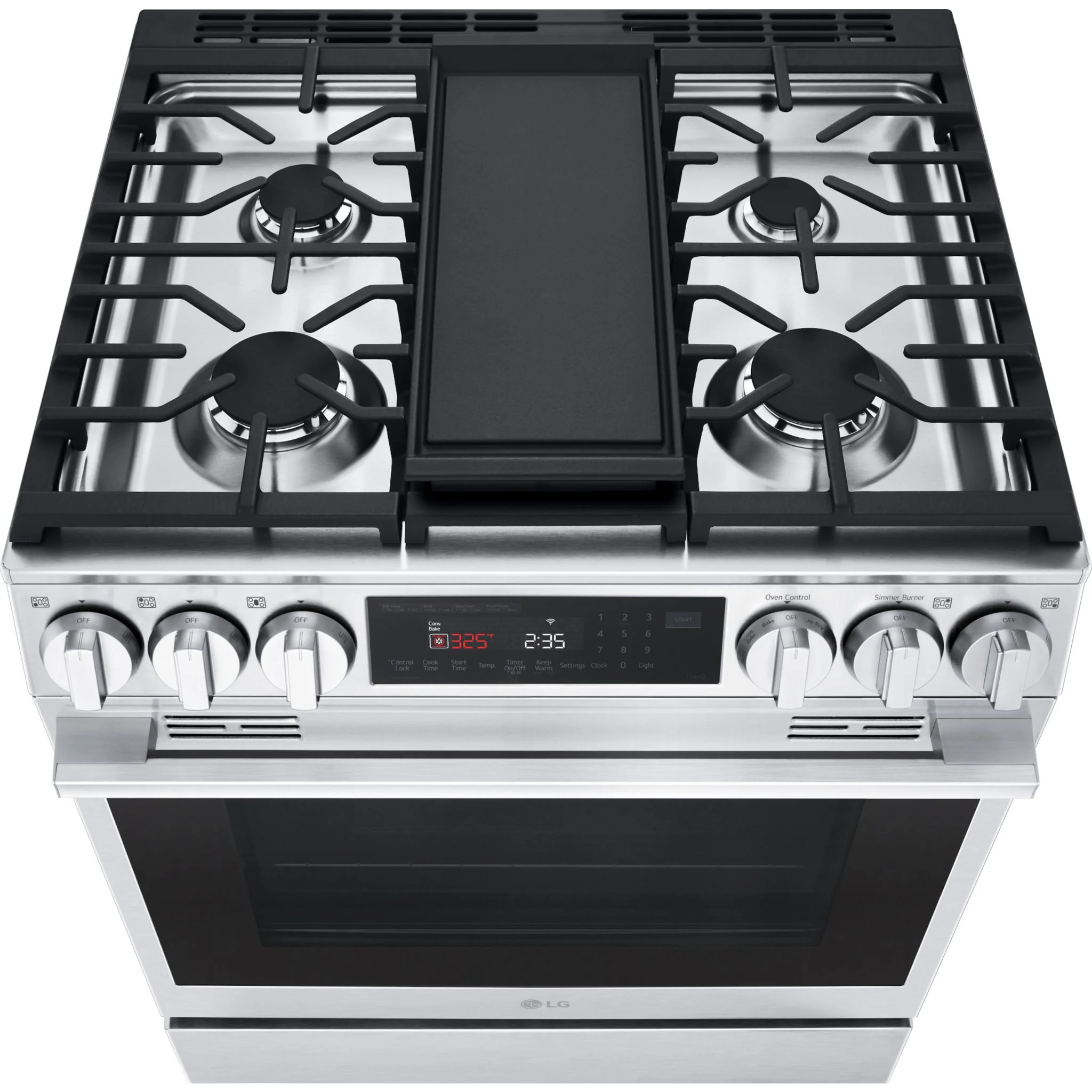 LG 30" Gas Range (LSGL6335X) - PrintProof Steel - Image 18