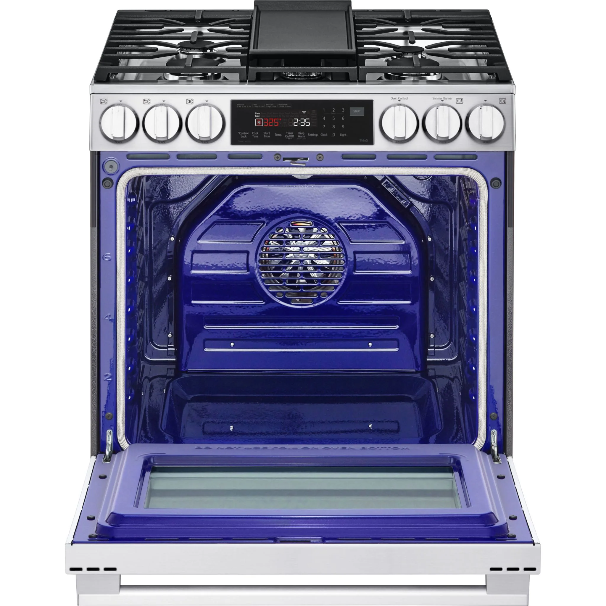 LG 30" Gas Range (LSGL6335X) - PrintProof Steel - Image 7