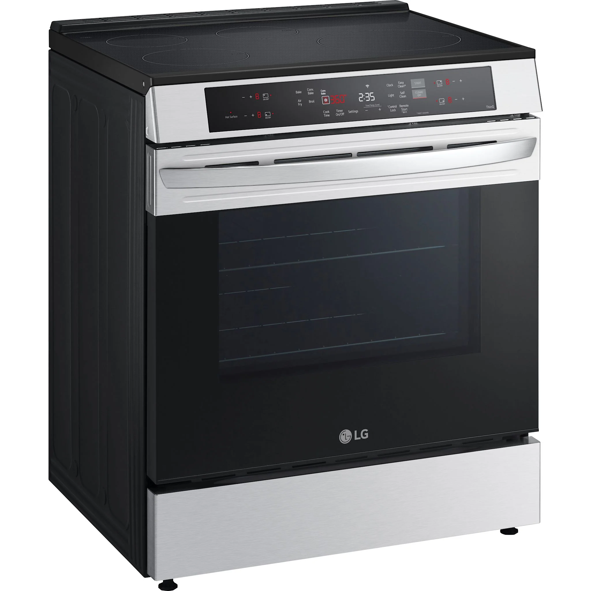 LG 30" Induction Range (LSIL6332FE) - PrintProof Stainless Steel - Image 3
