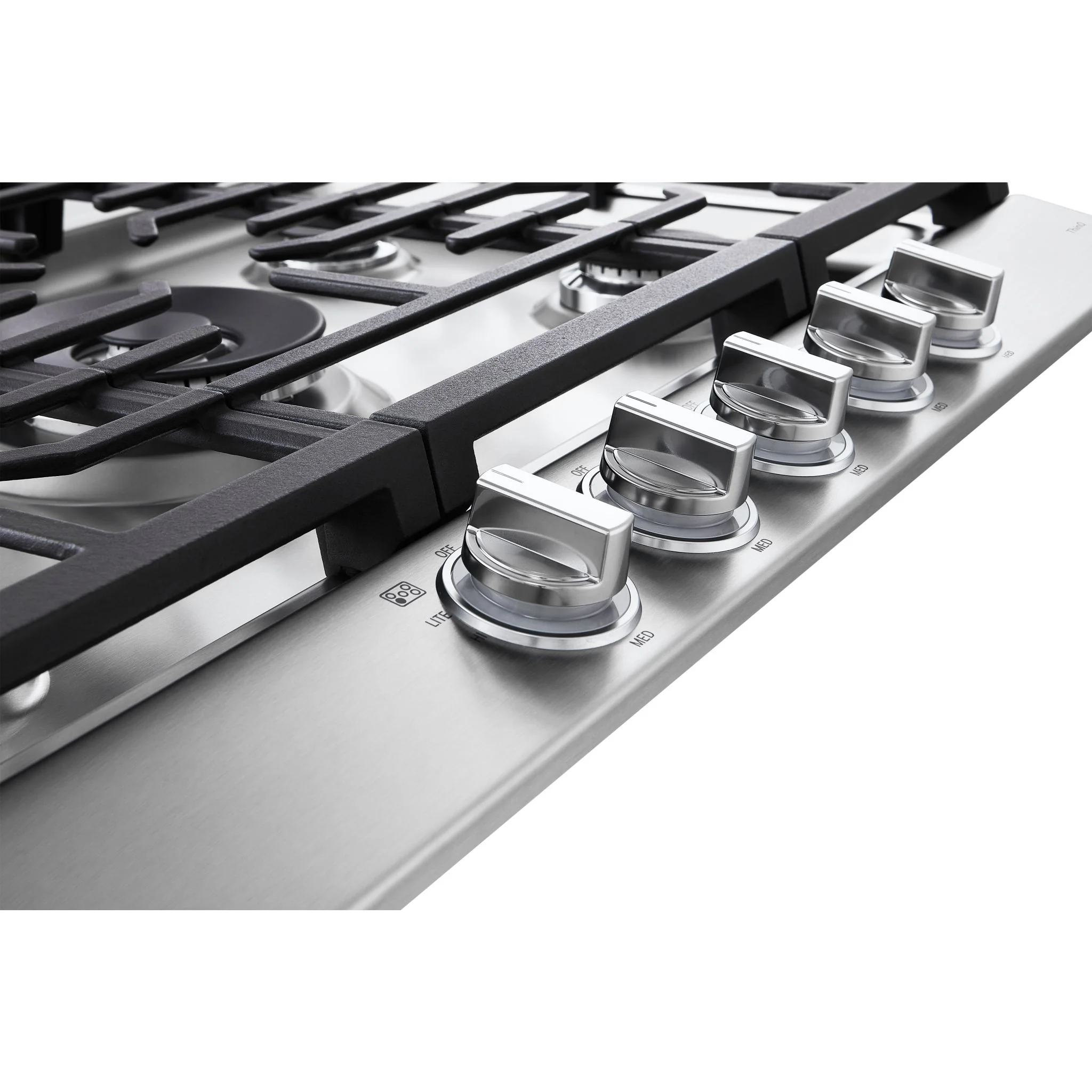 LG 30” Smart Gas Cooktop with UltraHeat™ 22K BTU Dual Burner and LED Knobs - Stainless (CBGJ3027S) - Image 13