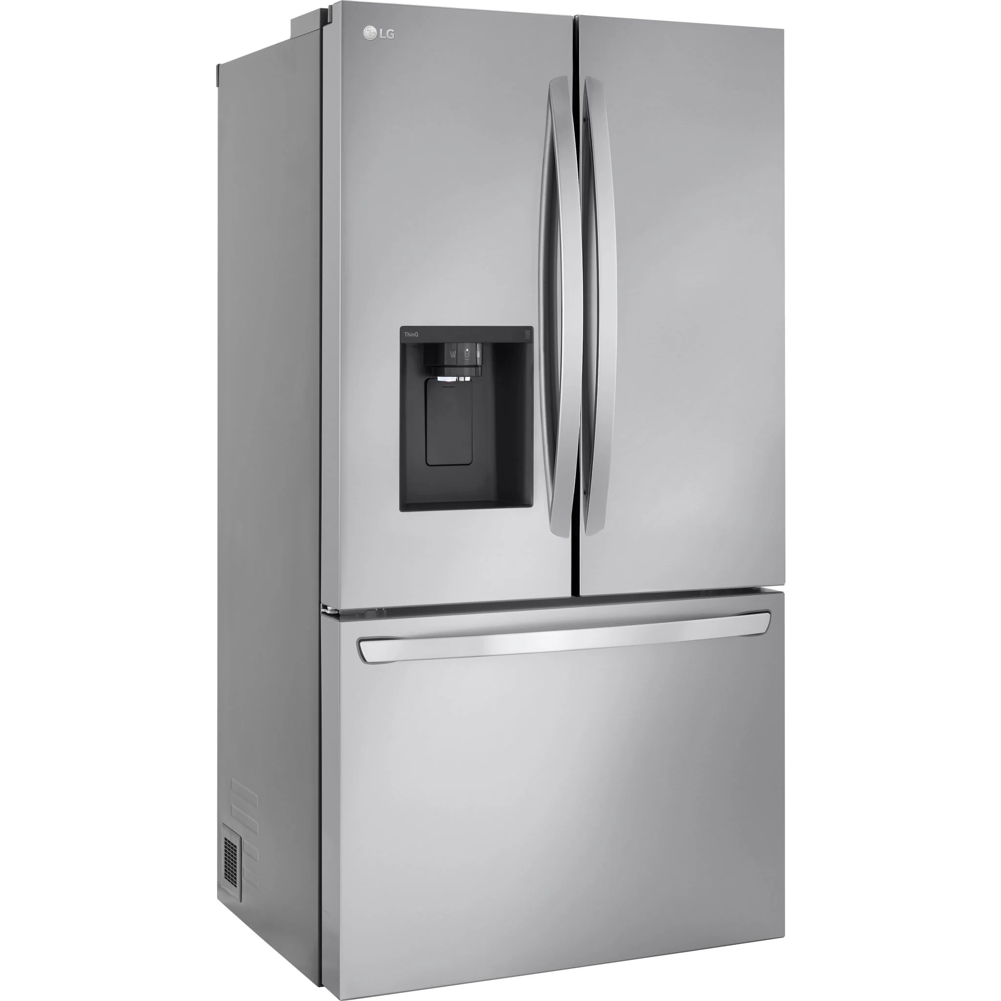 LG 31 cu. ft. Smart Standard-Depth MAX™ French Door Refrigerator with Dual Ice - Stainless (LRFXS3106S) - Image 2