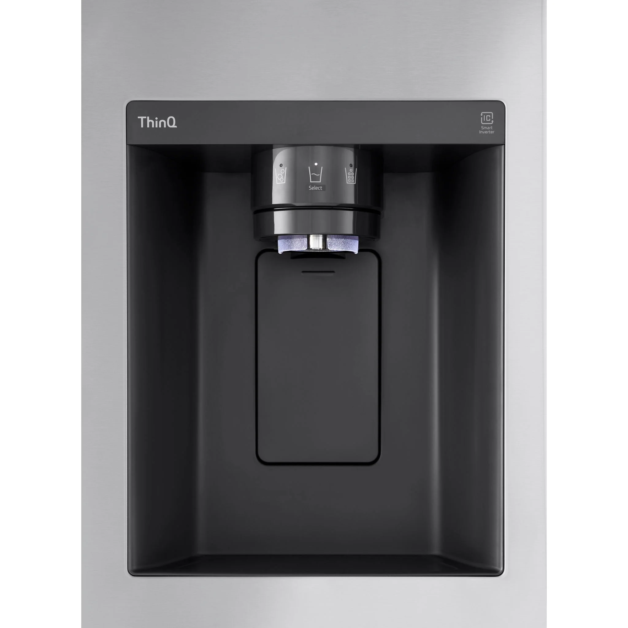 LG 31 cu. ft. Smart Standard-Depth MAX™ French Door Refrigerator with Dual Ice - Stainless (LRFXS3106S) - Image 9