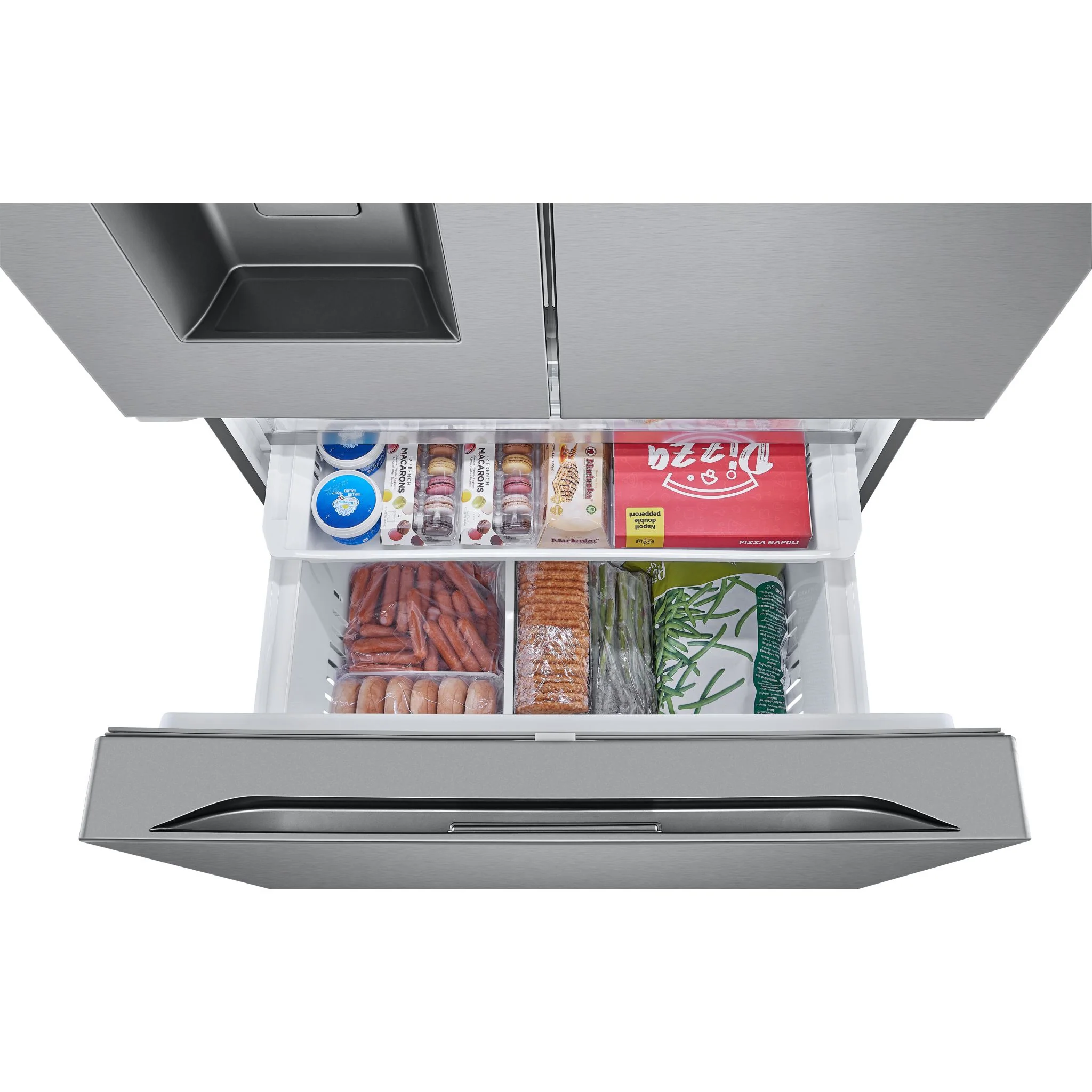 LG 31 cu. ft. Smart Standard-Depth MAX™ French Door Refrigerator with Four Types of Ice - Stainless (LRYXS3106S) - Image 16