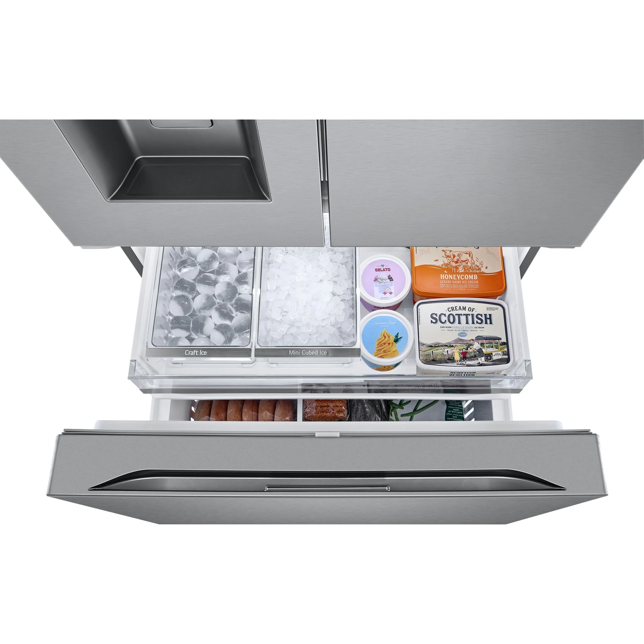 LG 31 cu. ft. Smart Standard-Depth MAX™ French Door Refrigerator with Four Types of Ice - Stainless (LRYXS3106S) - Image 17
