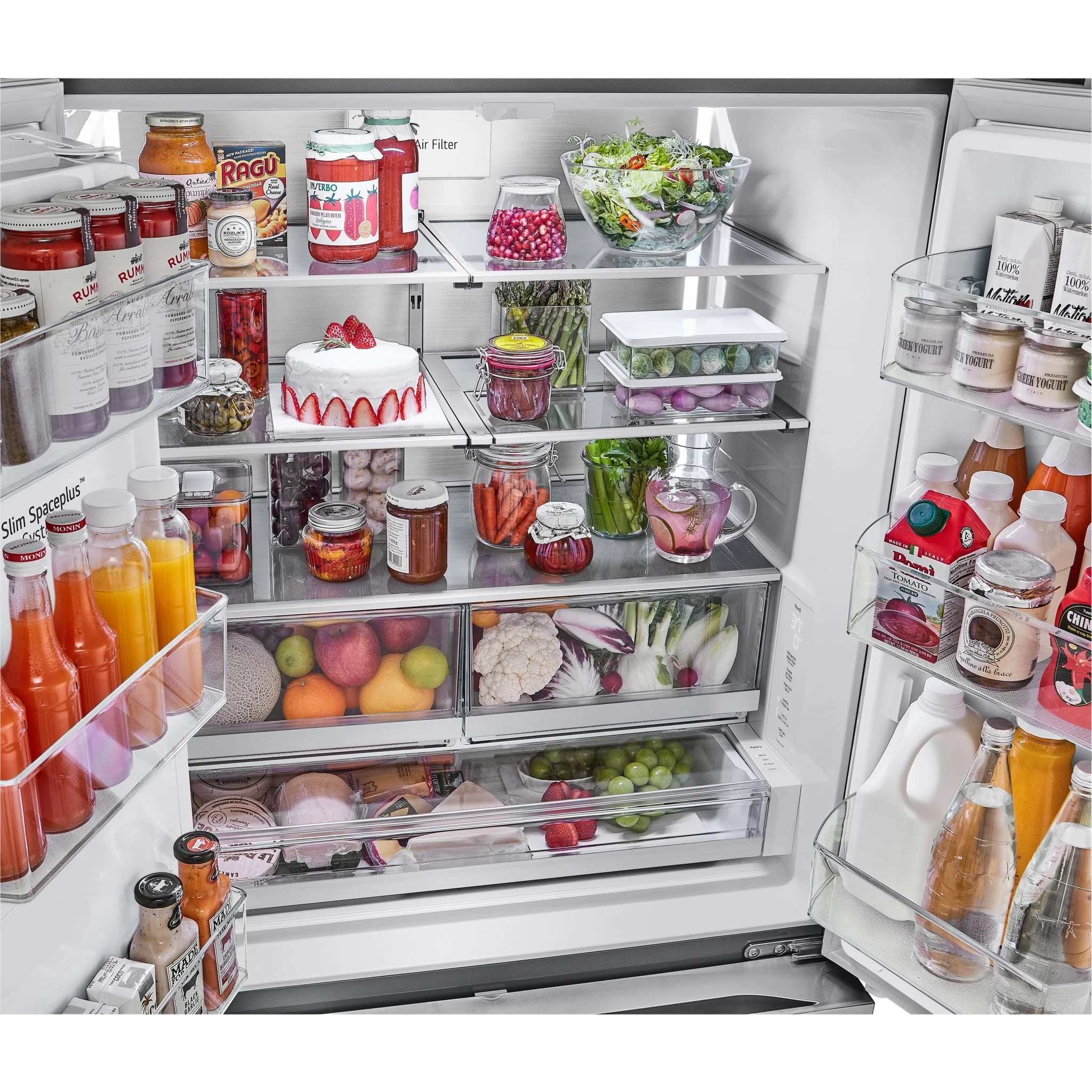 LG 31 cu. ft. Smart Standard-Depth MAX™ French Door Refrigerator with Four Types of Ice - Stainless (LRYXS3106S) - Image 23