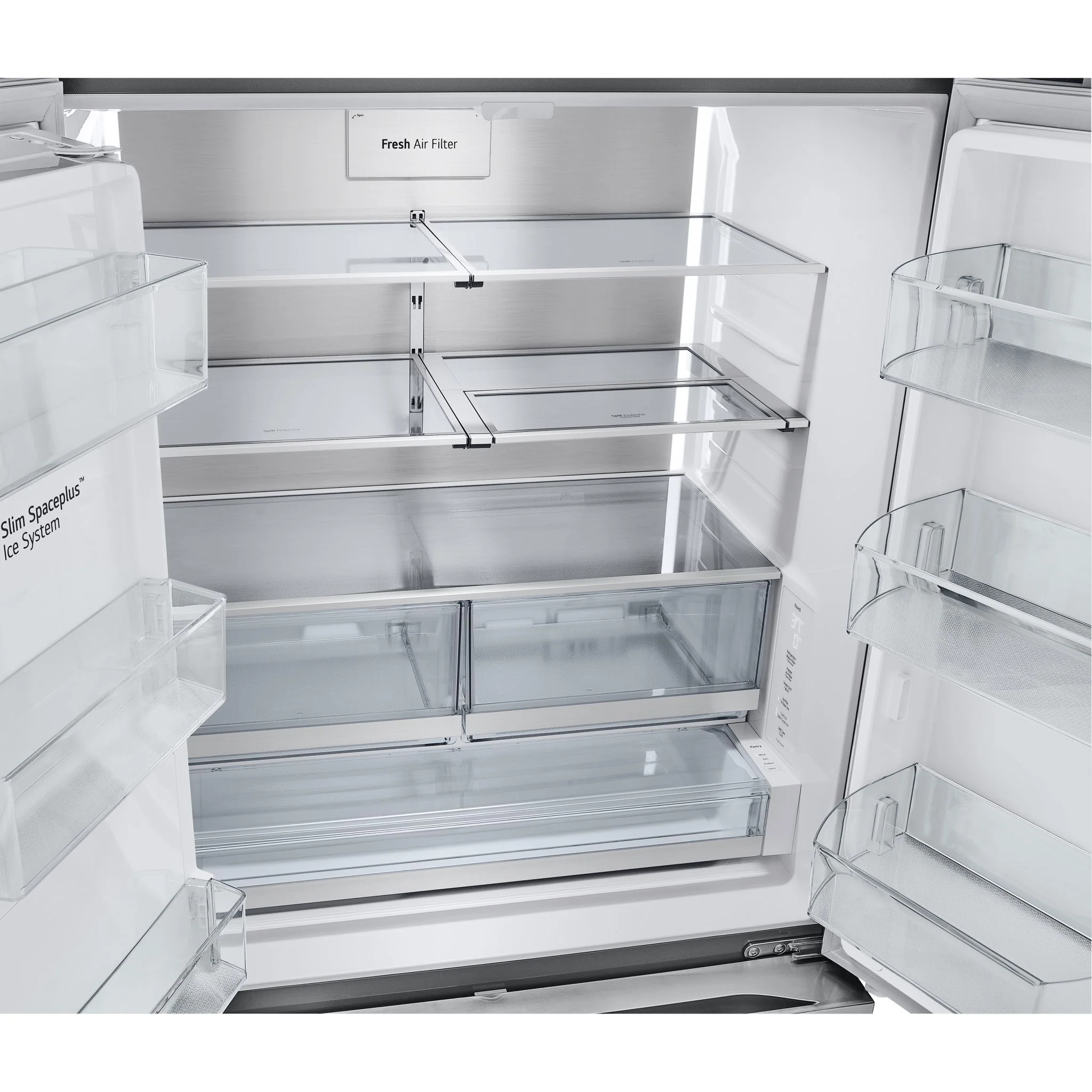 LG 31 cu. ft. Smart Standard-Depth MAX™ French Door Refrigerator with Four Types of Ice - Stainless (LRYXS3106S) - Image 25