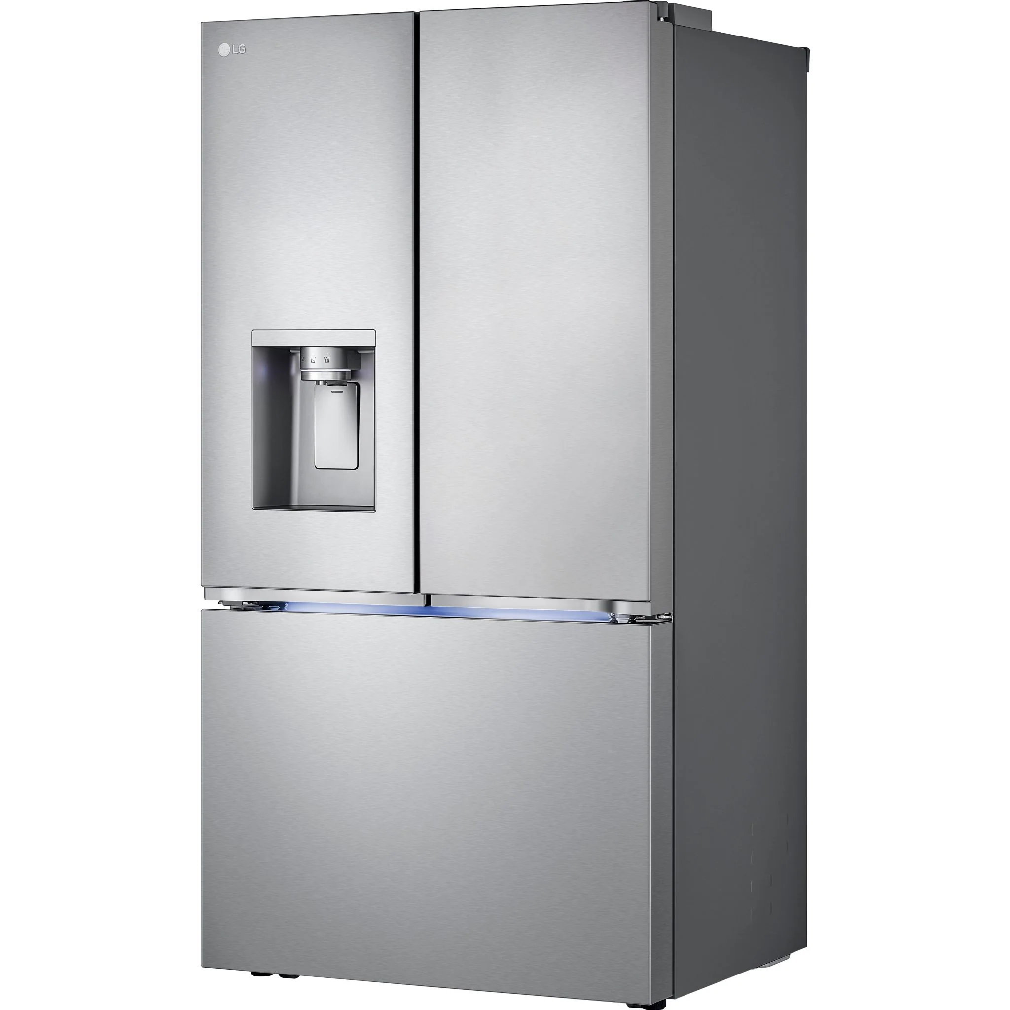 LG 31 cu. ft. Smart Standard-Depth MAX™ French Door Refrigerator with Four Types of Ice - Stainless (LRYXS3106S) - Image 4