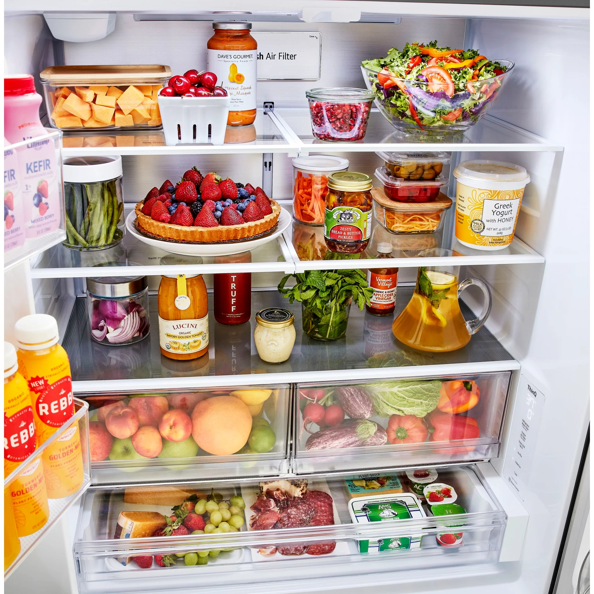 LG 32 cu. ft. 36-inch MAX™ French Door Refrigerator - Stainless Steel - Stainless (LRFLS3206S) - Image 7
