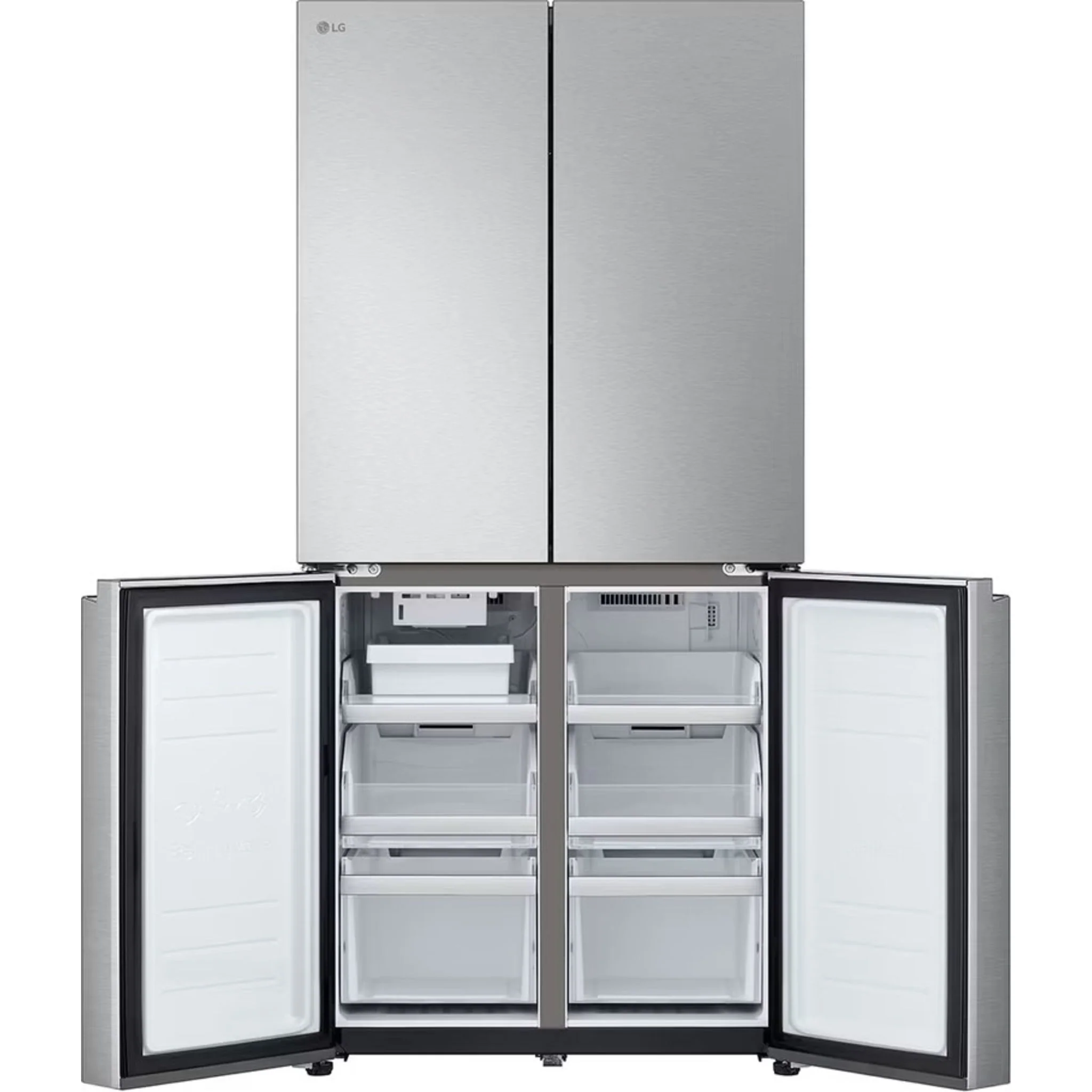LG 33" French 4-Door Counter-Depth Refrigerator with Ice Maker - Stainless (LF19C8200S) - Image 2