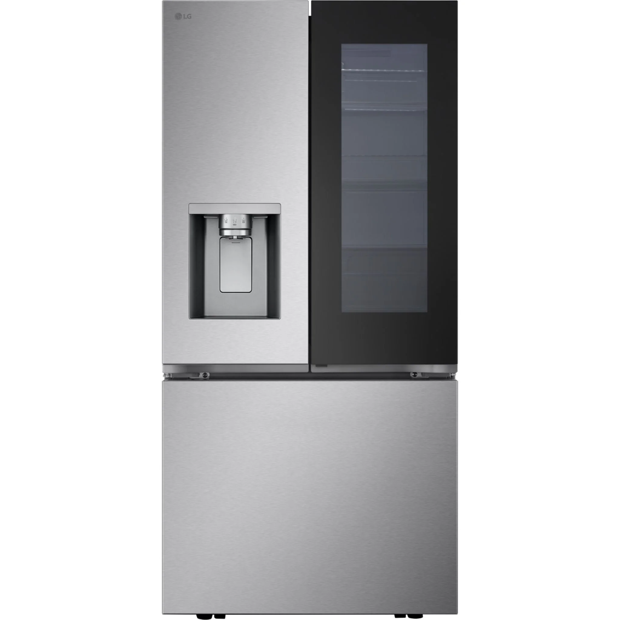 LG 33" Standard-Depth French Door Refrigerator with InstaView - Stainless (LF25S6560S) - Image 2