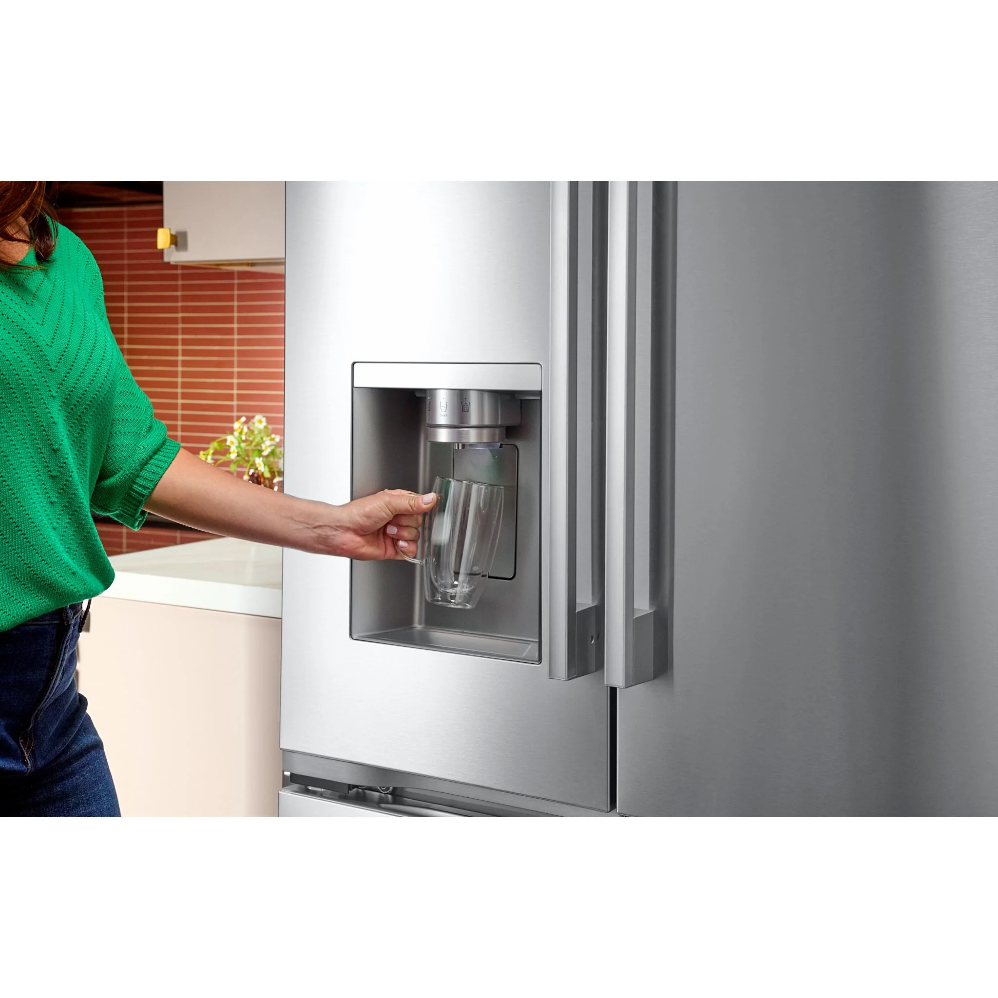 LG 36" French 3-Door Counter-Depth MAX Refrigerator, Zero Clearance, Dual Ice & Tall Ice Water Dispenser - Stainless Steel (LF24Z6330S) - Image 21