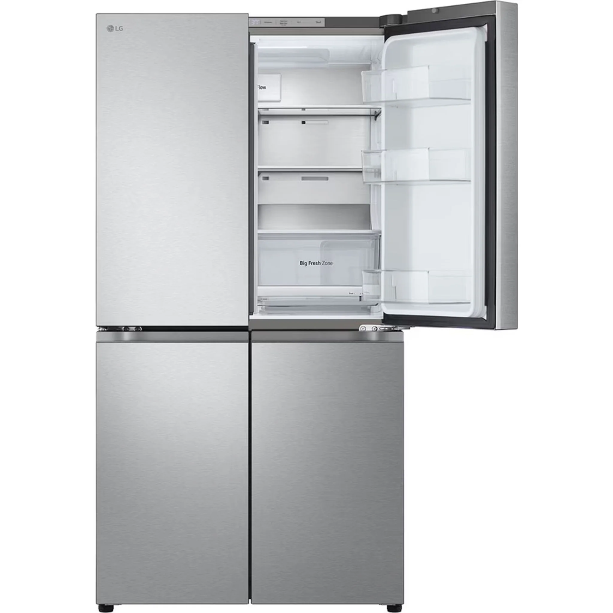 LG 36” French 4-Door Counter-Depth Refrigerator with Ice Maker - Stainless (LF24C8200S) - Image 3