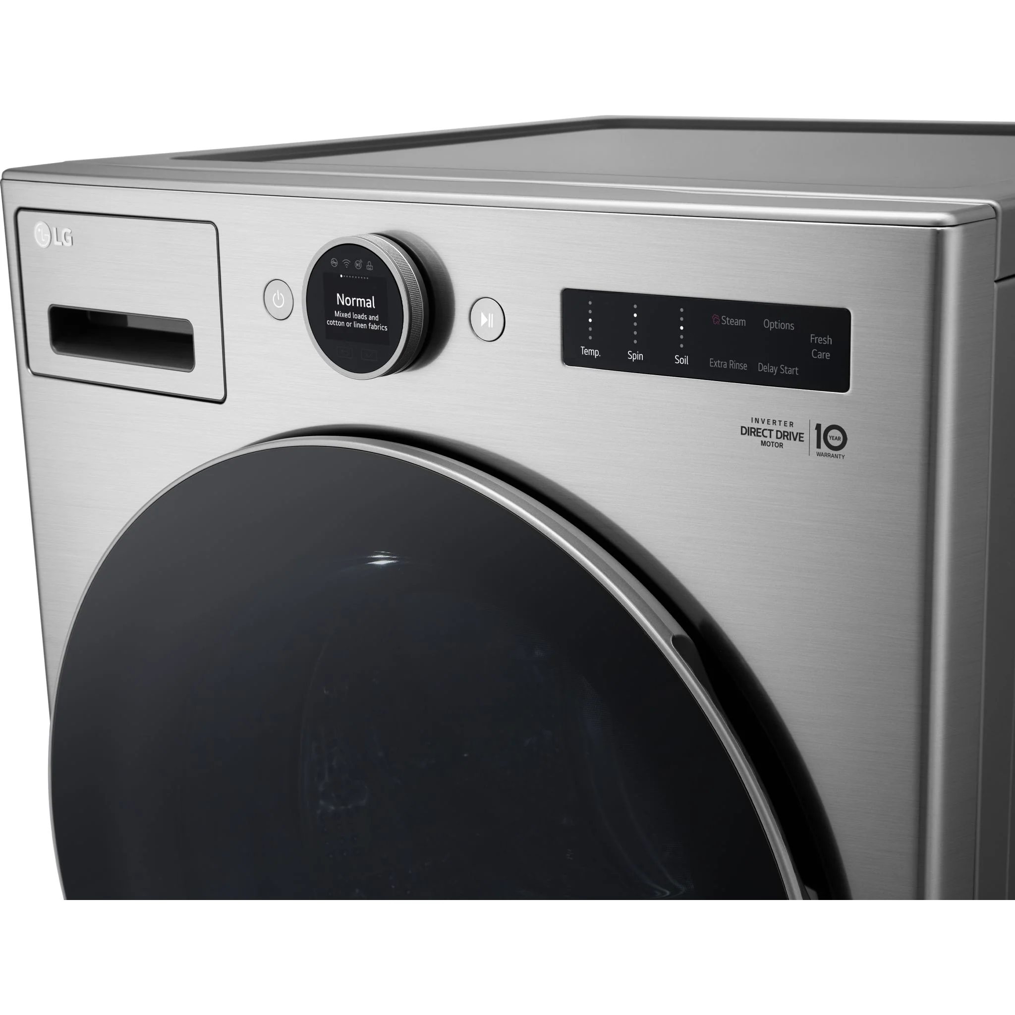 LG 5.2 cu. ft. Capacity Smart Front Load ENERGY STAR® Washer with TurboWash® 360° and AI DD® Built-In Intelligence - VCM (WM5500HVA) - Image 13