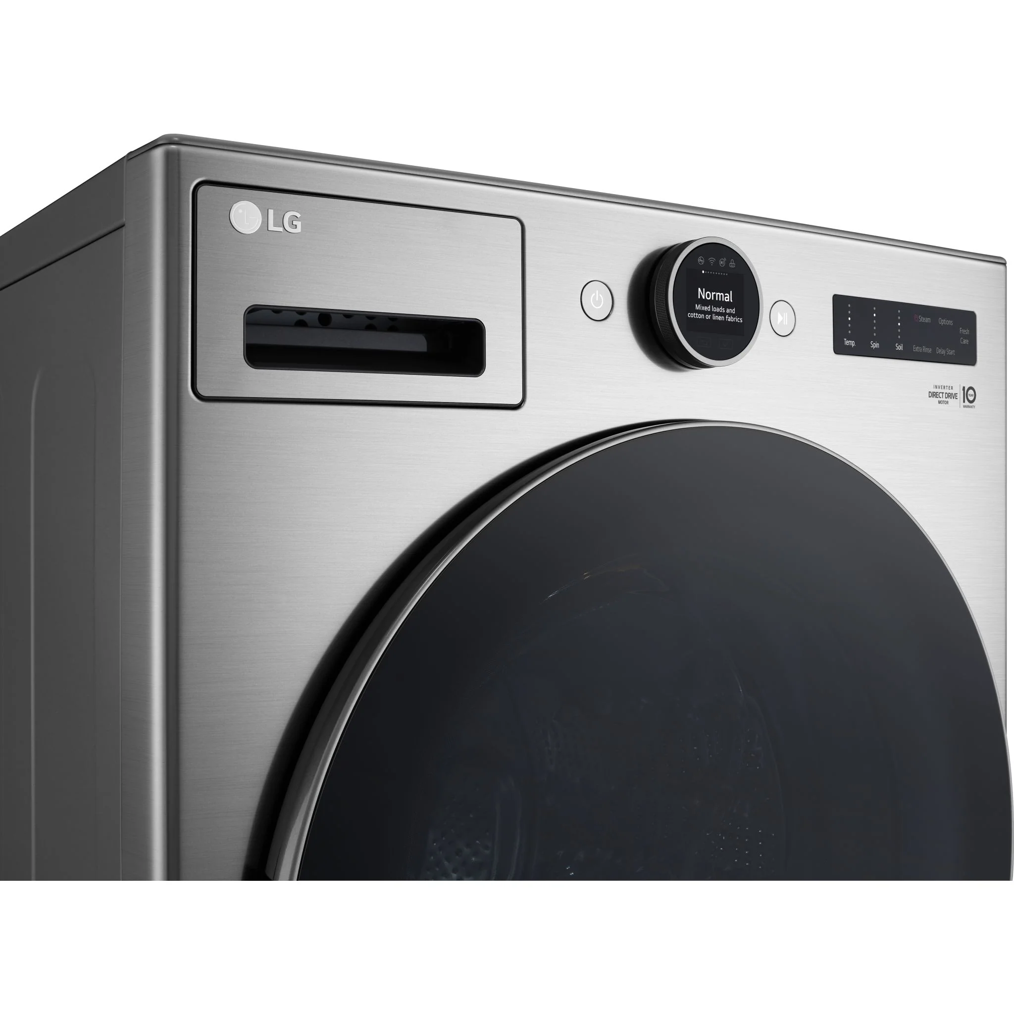 LG 5.2 cu. ft. Capacity Smart Front Load ENERGY STAR® Washer with TurboWash® 360° and AI DD® Built-In Intelligence - VCM (WM5500HVA) - Image 16