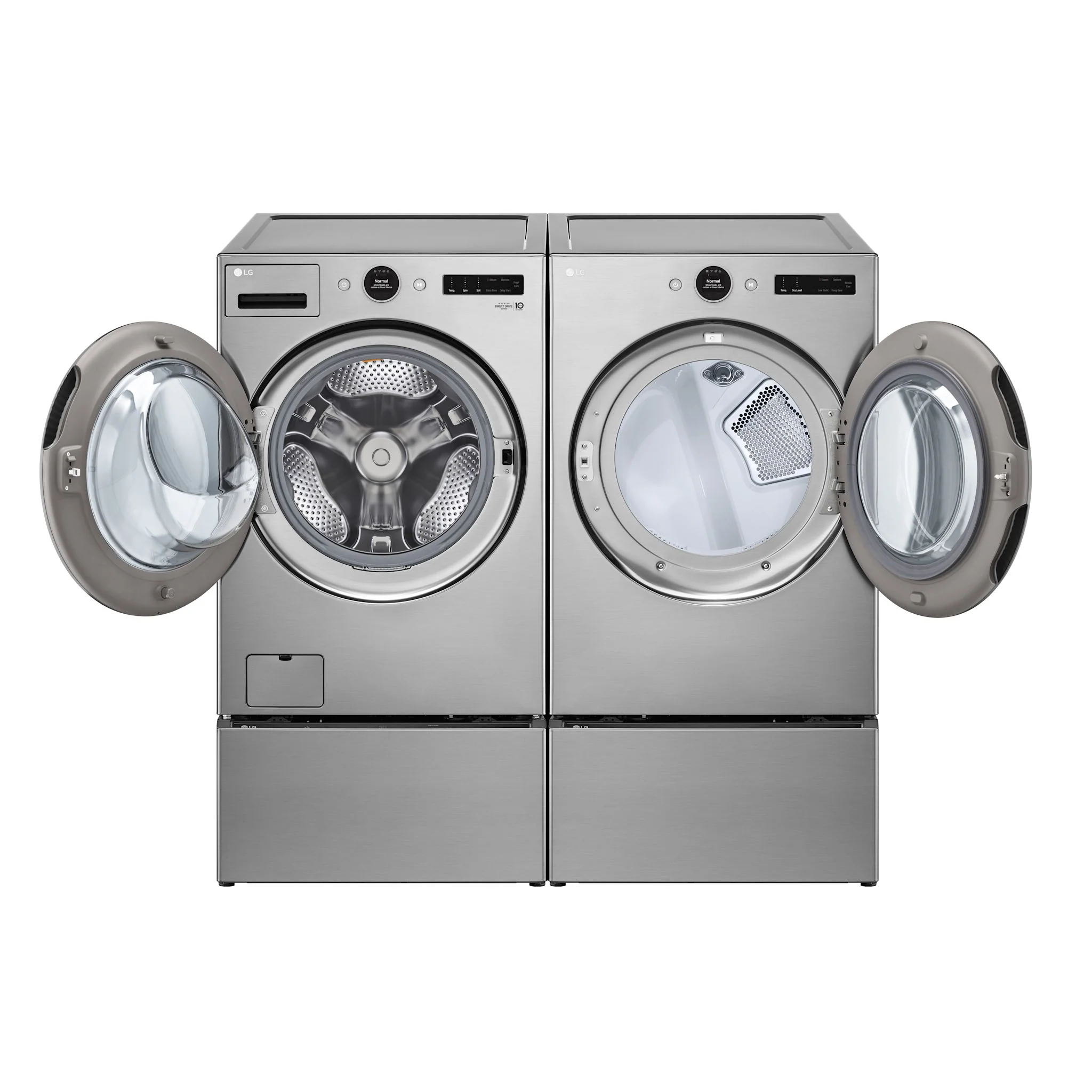 LG 5.2 cu. ft. Capacity Smart Front Load ENERGY STAR® Washer with TurboWash® 360° and AI DD® Built-In Intelligence - VCM (WM5500HVA) - Image 25