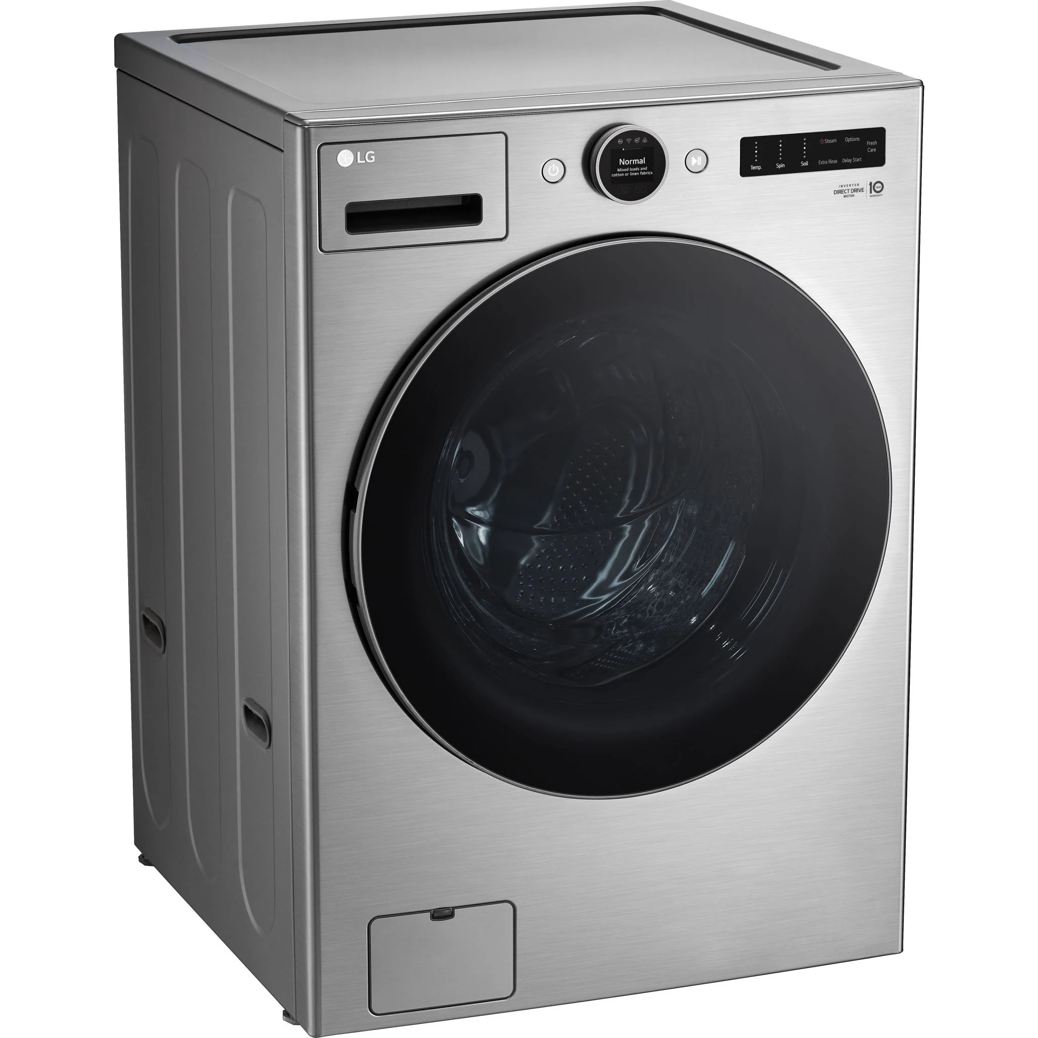 LG 5.2 cu. ft. Capacity Smart Front Load ENERGY STAR® Washer with TurboWash® 360° and AI DD® Built-In Intelligence - VCM (WM5500HVA) - Image 3