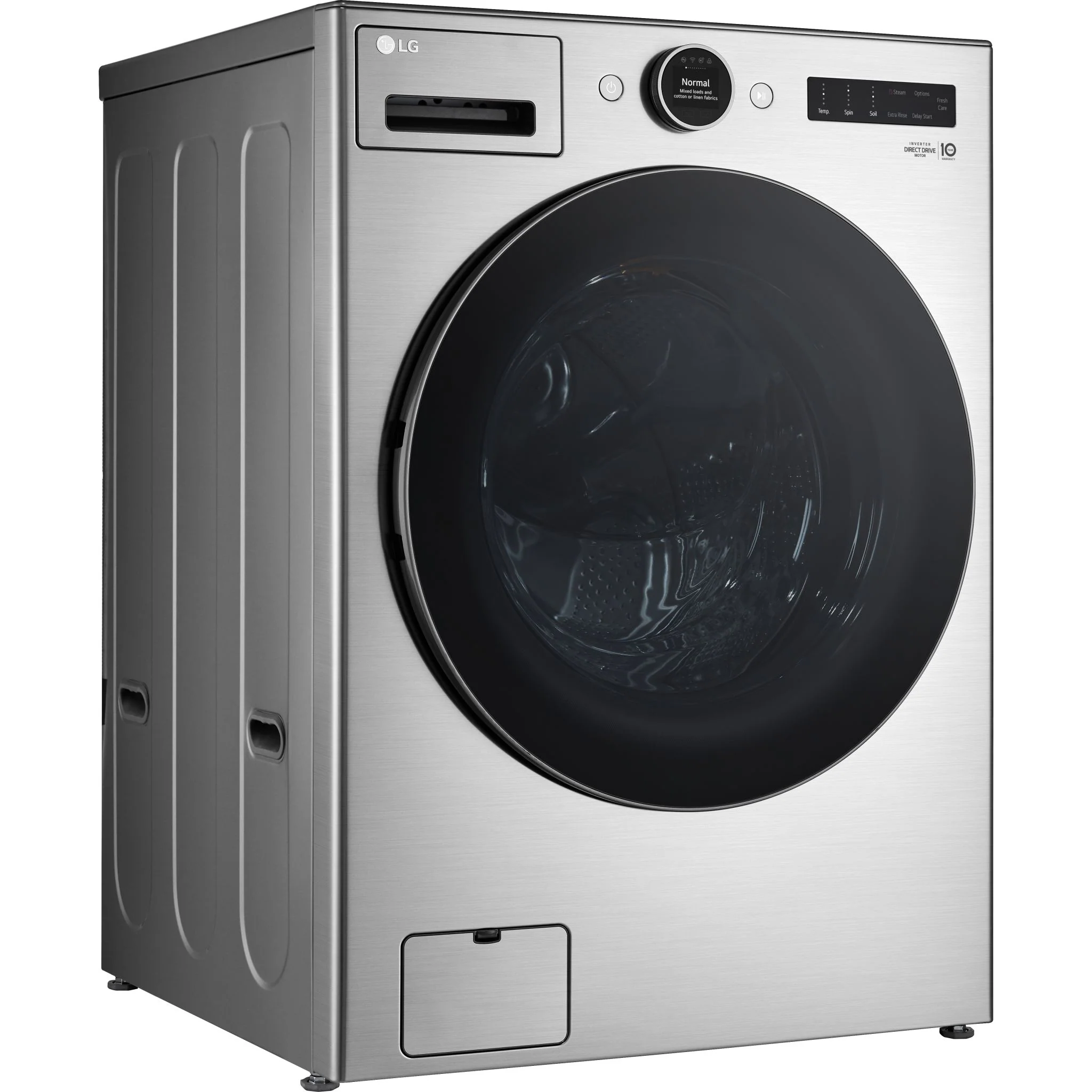 LG 5.2 cu. ft. Capacity Smart Front Load ENERGY STAR® Washer with TurboWash® 360° and AI DD® Built-In Intelligence - VCM (WM5500HVA) - Image 4