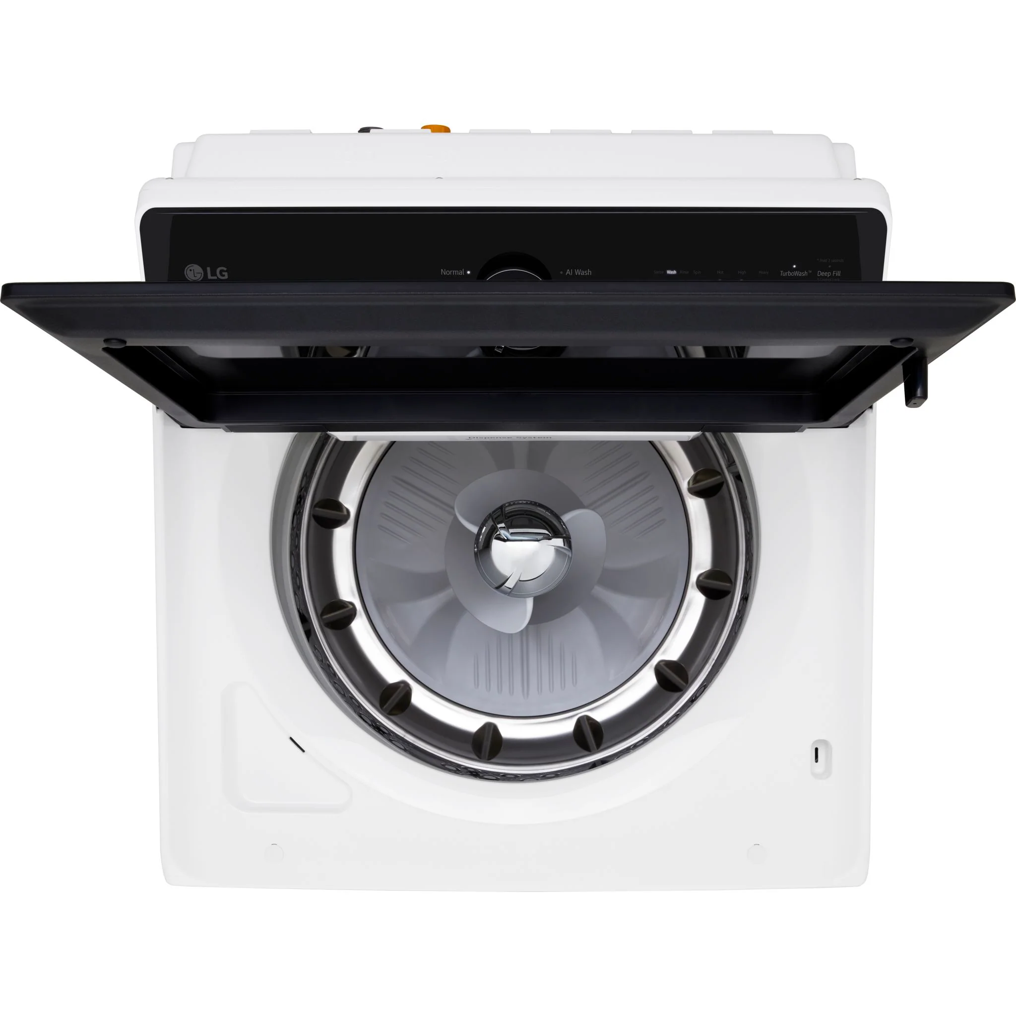 LG 5.3 cu.ft Mega Capacity with EasyUnload™ - Alpine White (WT8405CW) - Image 10