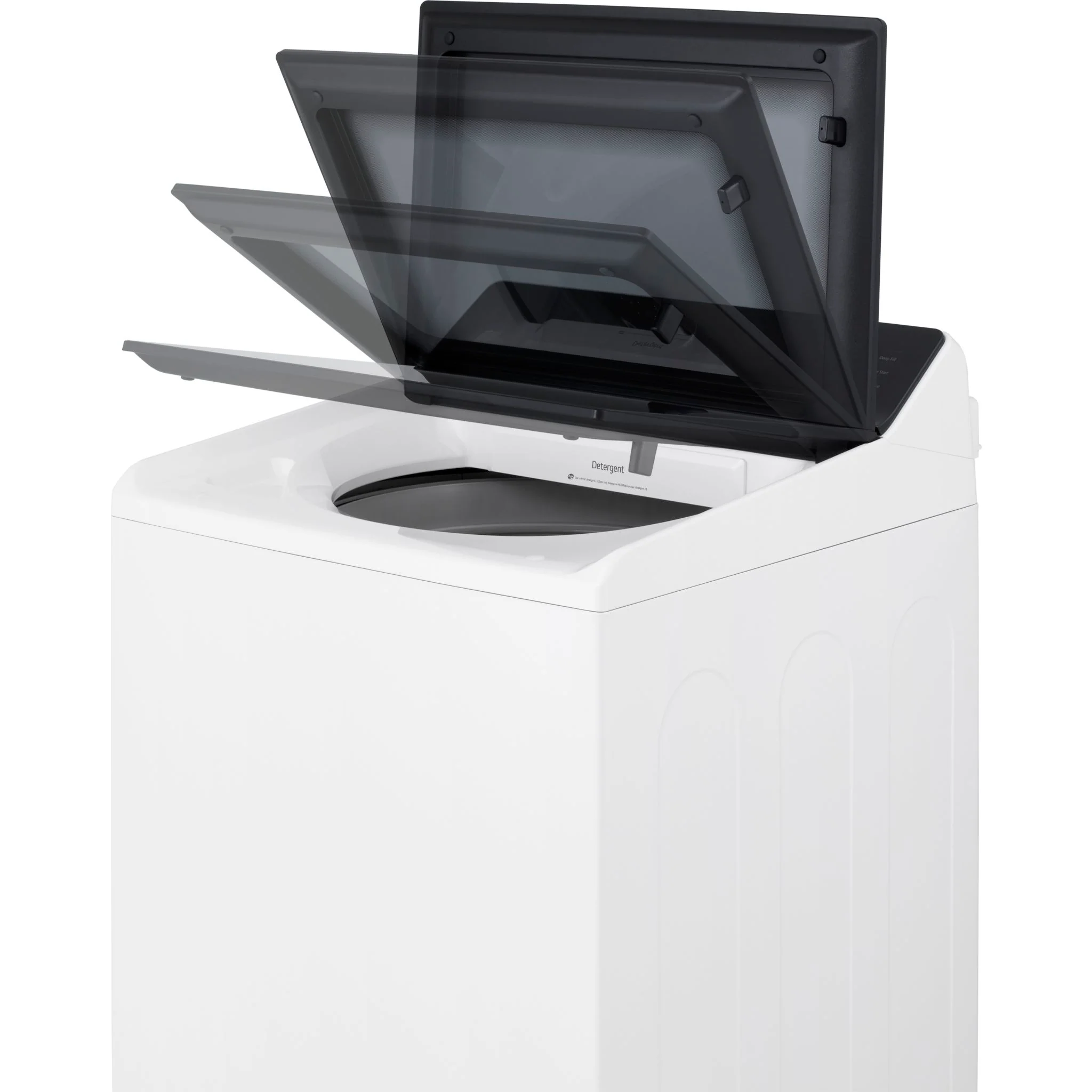 LG 5.3 cu.ft Mega Capacity with EasyUnload™ - Alpine White (WT8405CW) - Image 11