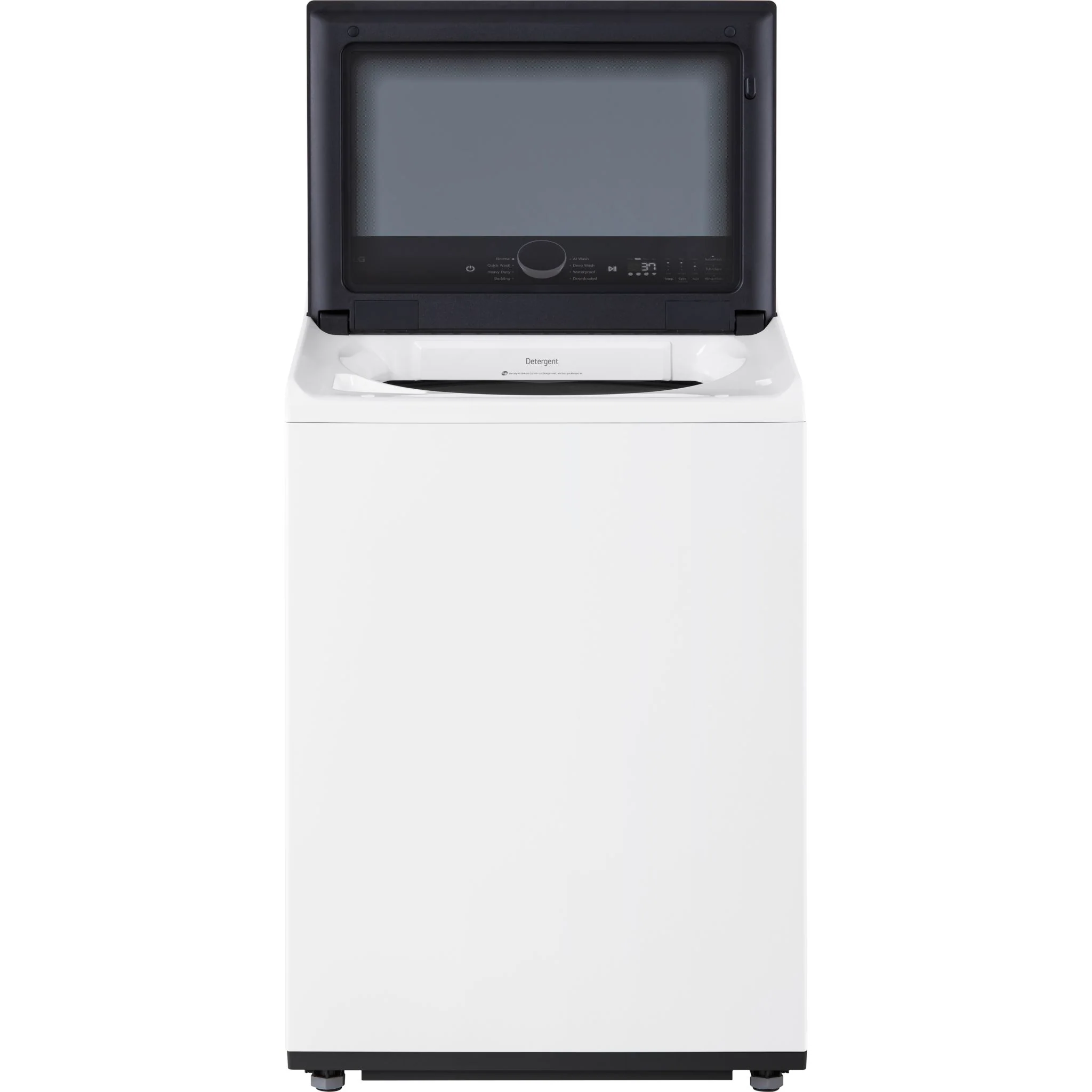 LG 5.3 cu.ft Mega Capacity with EasyUnload™ - Alpine White (WT8405CW) - Image 2