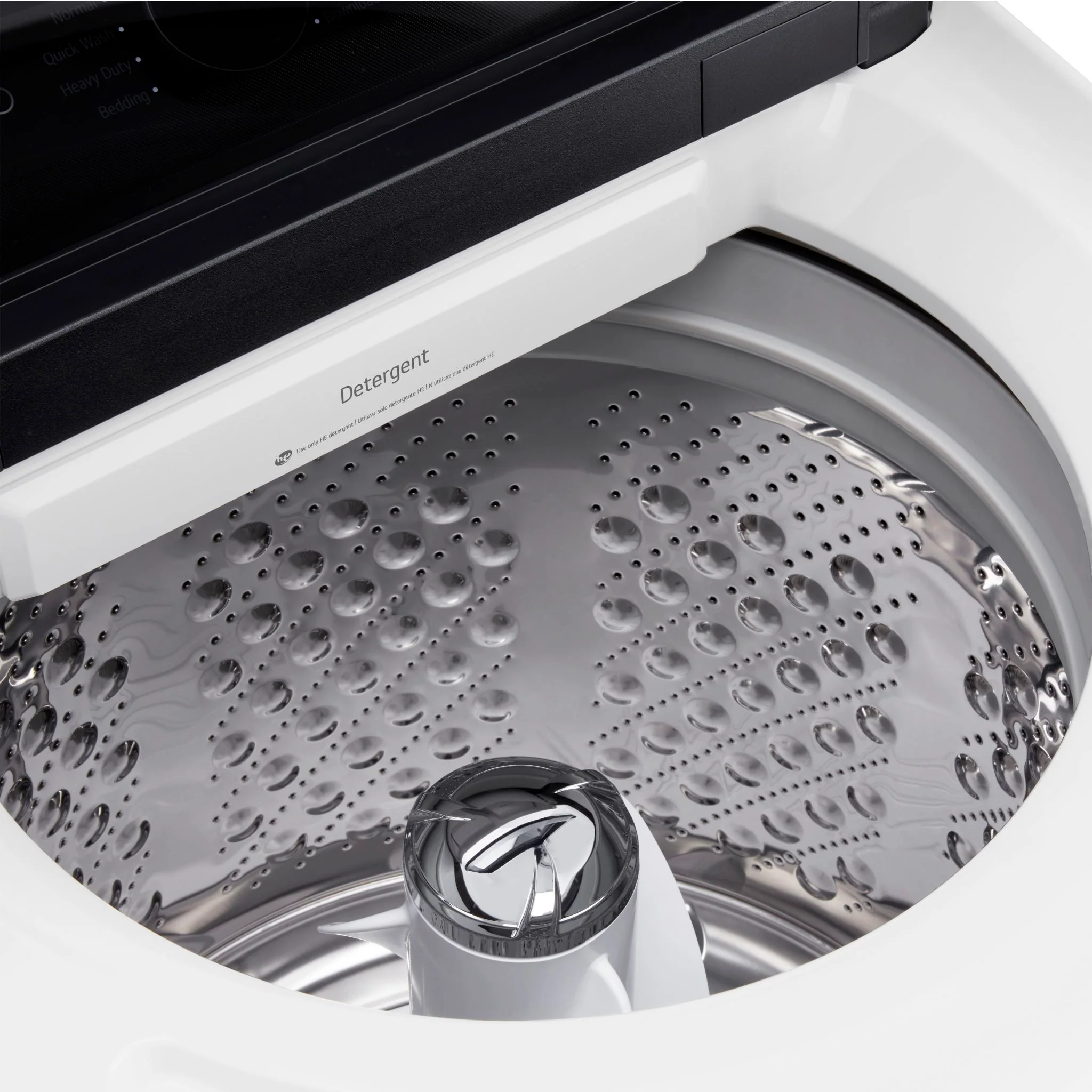 LG 5.3 cu.ft Mega Capacity with EasyUnload™ - Alpine White (WT8405CW) - Image 5