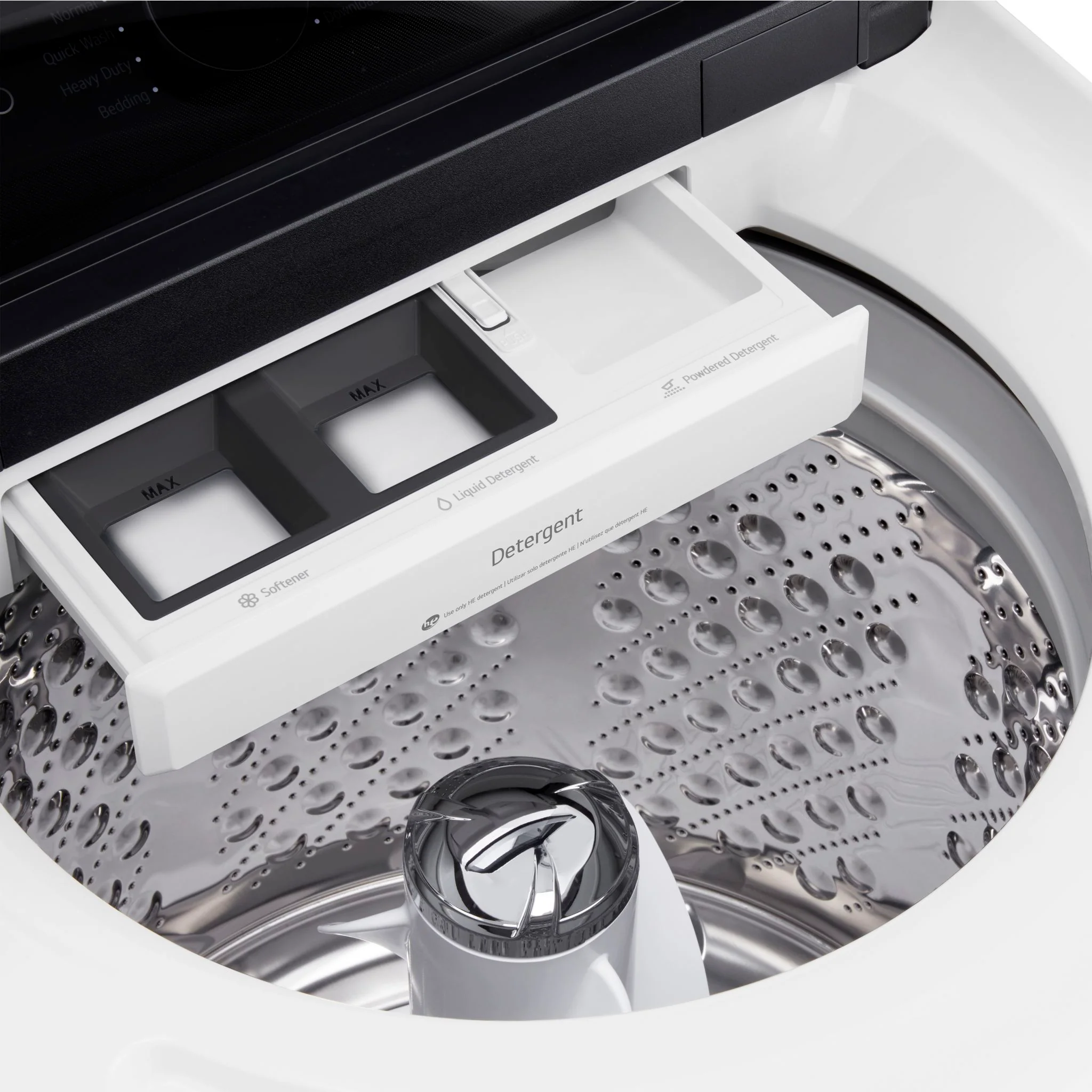 LG 5.3 cu.ft Mega Capacity with EasyUnload™ - Alpine White (WT8405CW) - Image 6