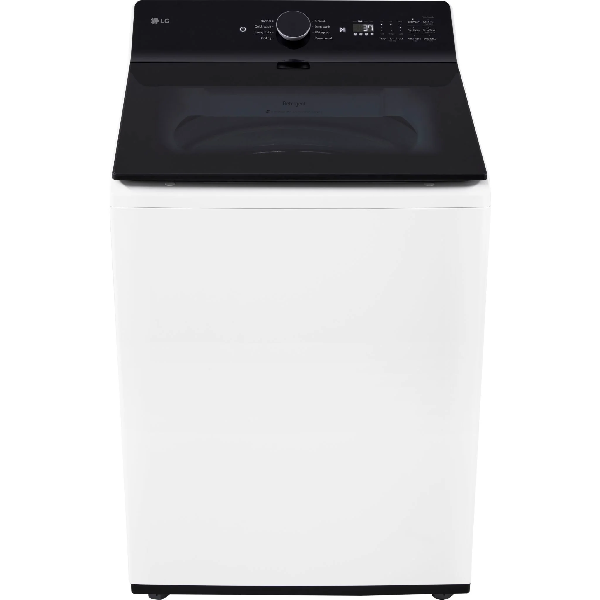 LG 5.3 cu.ft Mega Capacity with EasyUnload™ - Alpine White (WT8405CW) - Image 8