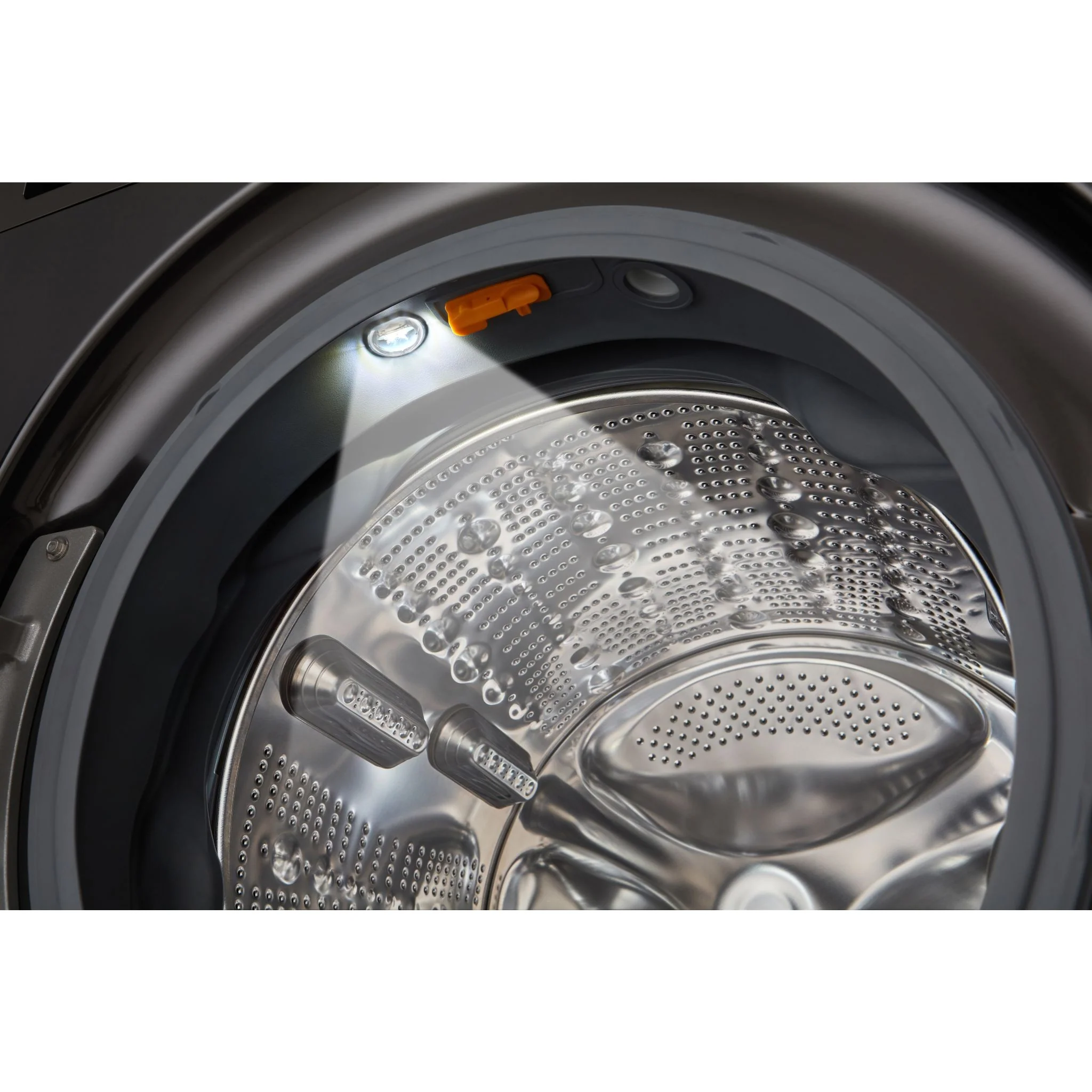 LG 5.8 cu. ft. Front Load Washer with AI DD™ 2.0 and LCD Knob - Black Steel (WM6700HBA) - Image 13