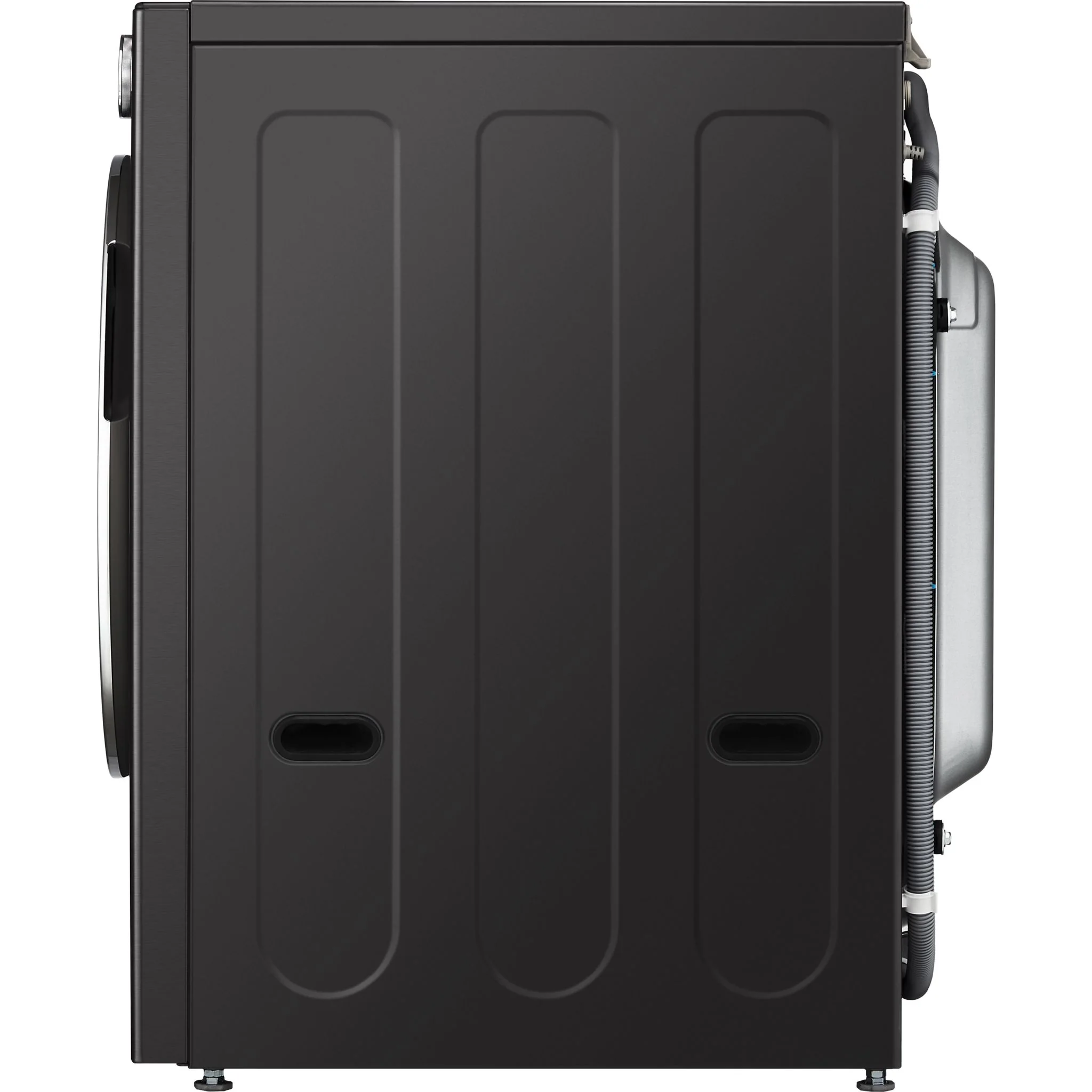 LG 5.8 cu. ft. Front Load Washer with AI DD™ 2.0 and LCD Knob - Black Steel (WM6700HBA) - Image 6
