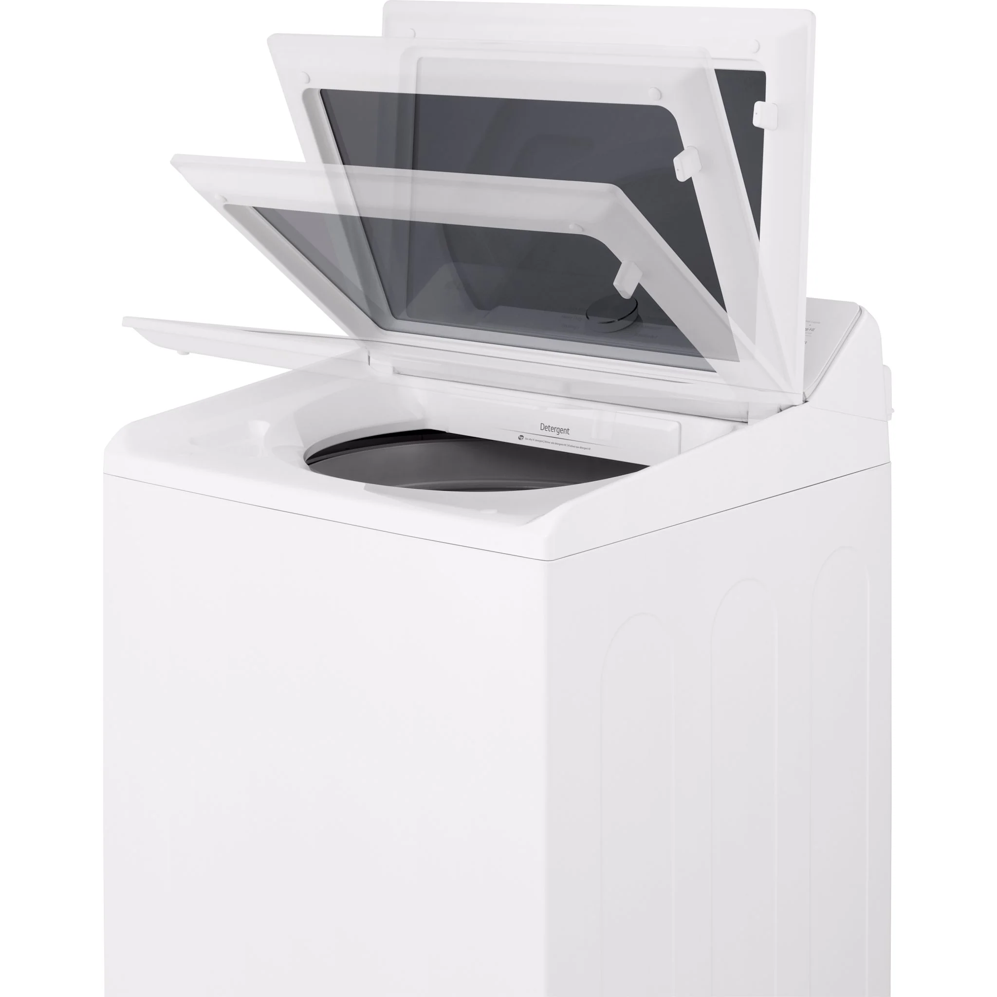 LG 5.8 cu.ft Large Capacity Top Load Washer with EasyUnload™ - White (WT8200CW) - Image 7