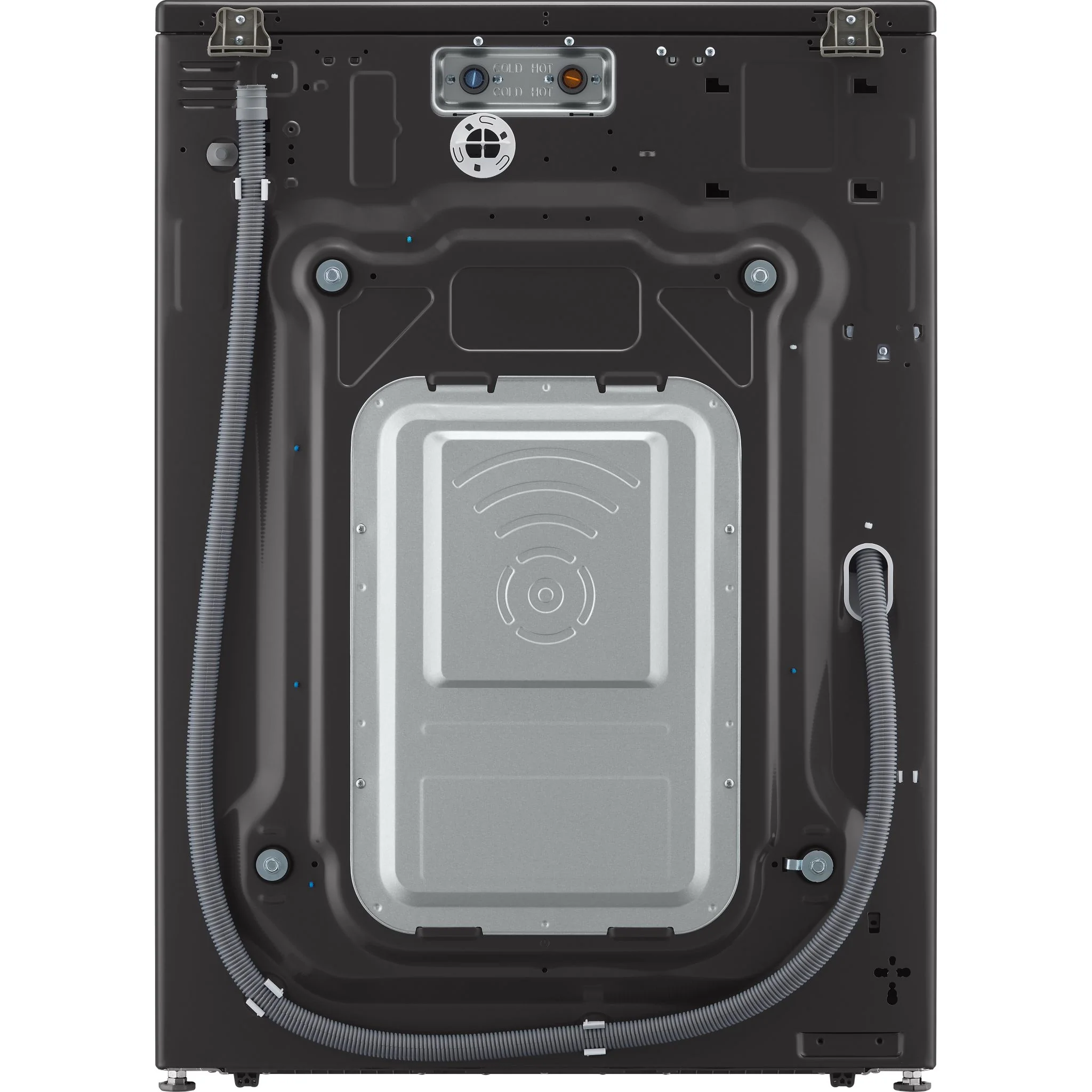 LG 6.0 cu. ft. Mega Capacity Smart wi-fi Enabled Front Load Washer with TurboWash® and Built-In Intelligence - Black (WM8900HBA) - Image 10