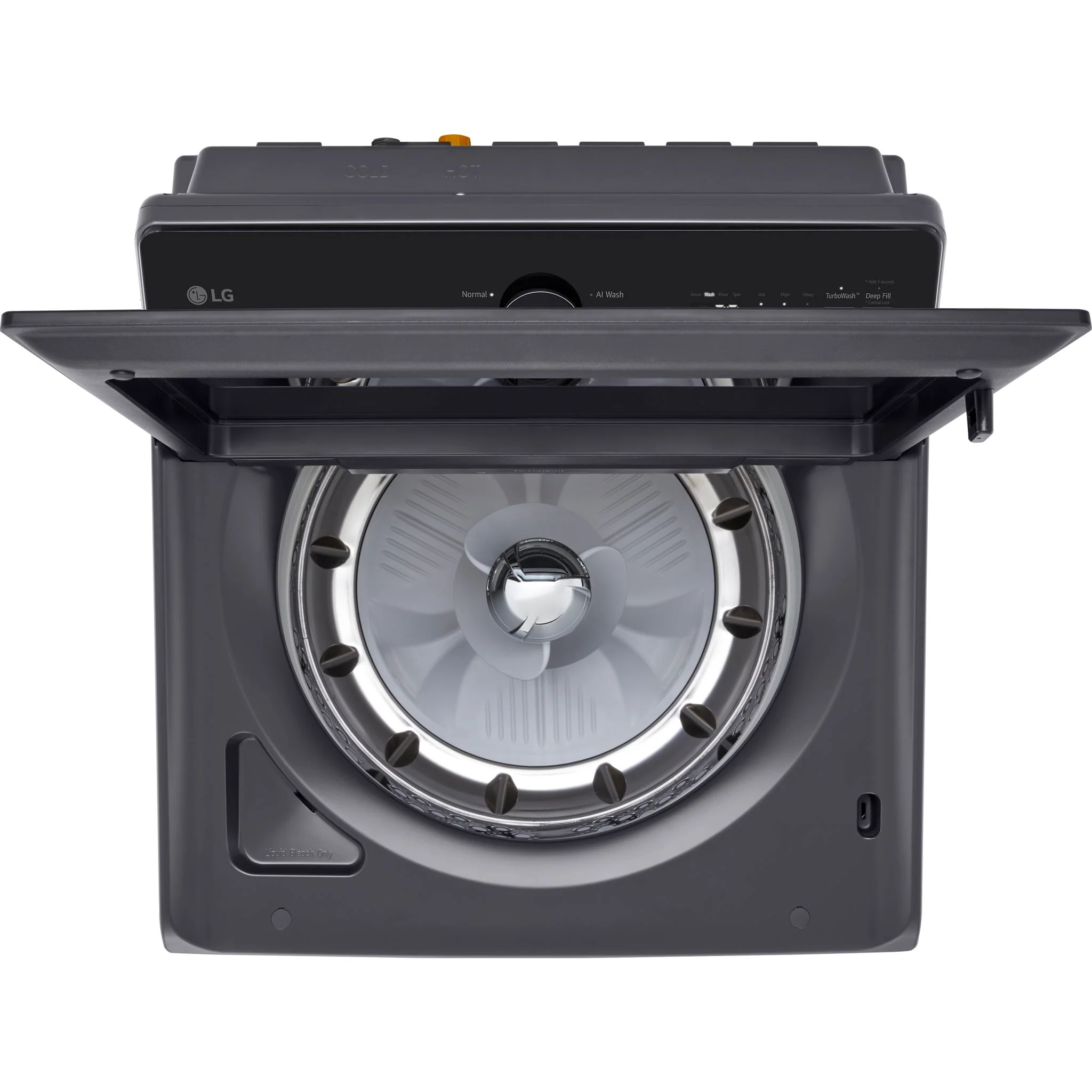 LG 6.1 cu.ft Mega Capacity with EasyUnload™ - Matt Black (WT8405CB) - Image 10