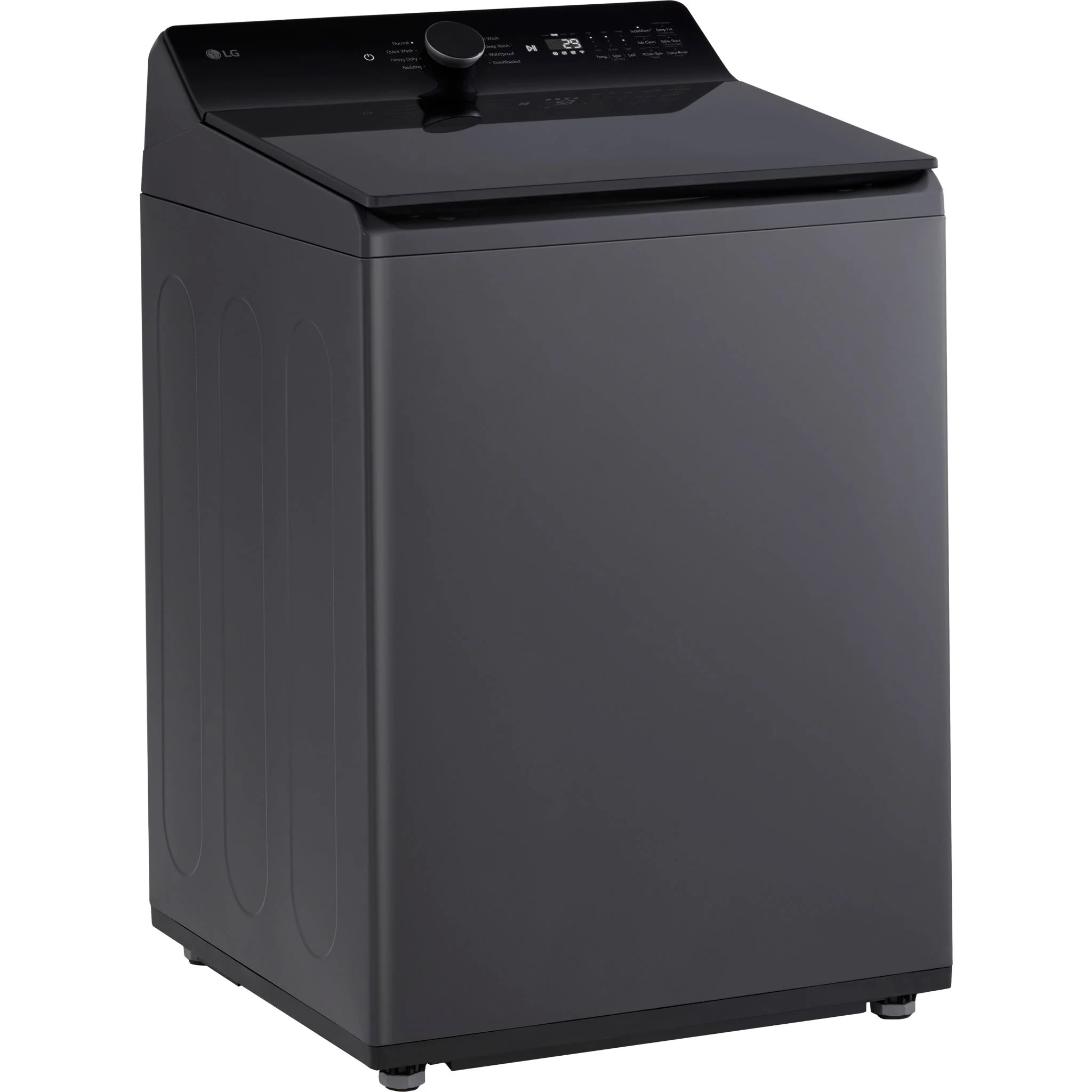 LG 6.1 cu.ft Mega Capacity with EasyUnload™ - Matt Black (WT8405CB) - Image 12