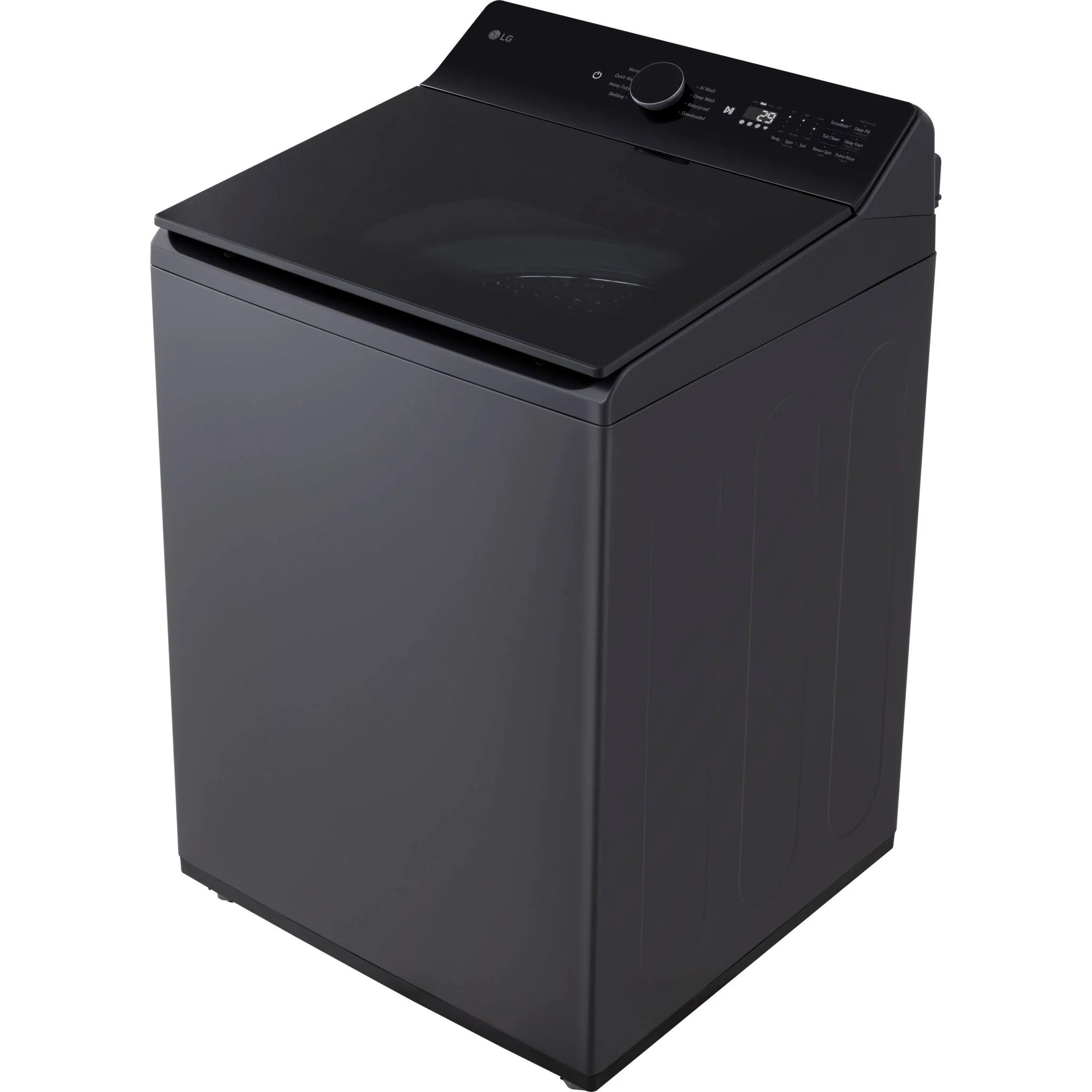 LG 6.1 cu.ft Mega Capacity with EasyUnload™ - Matt Black (WT8405CB) - Image 15