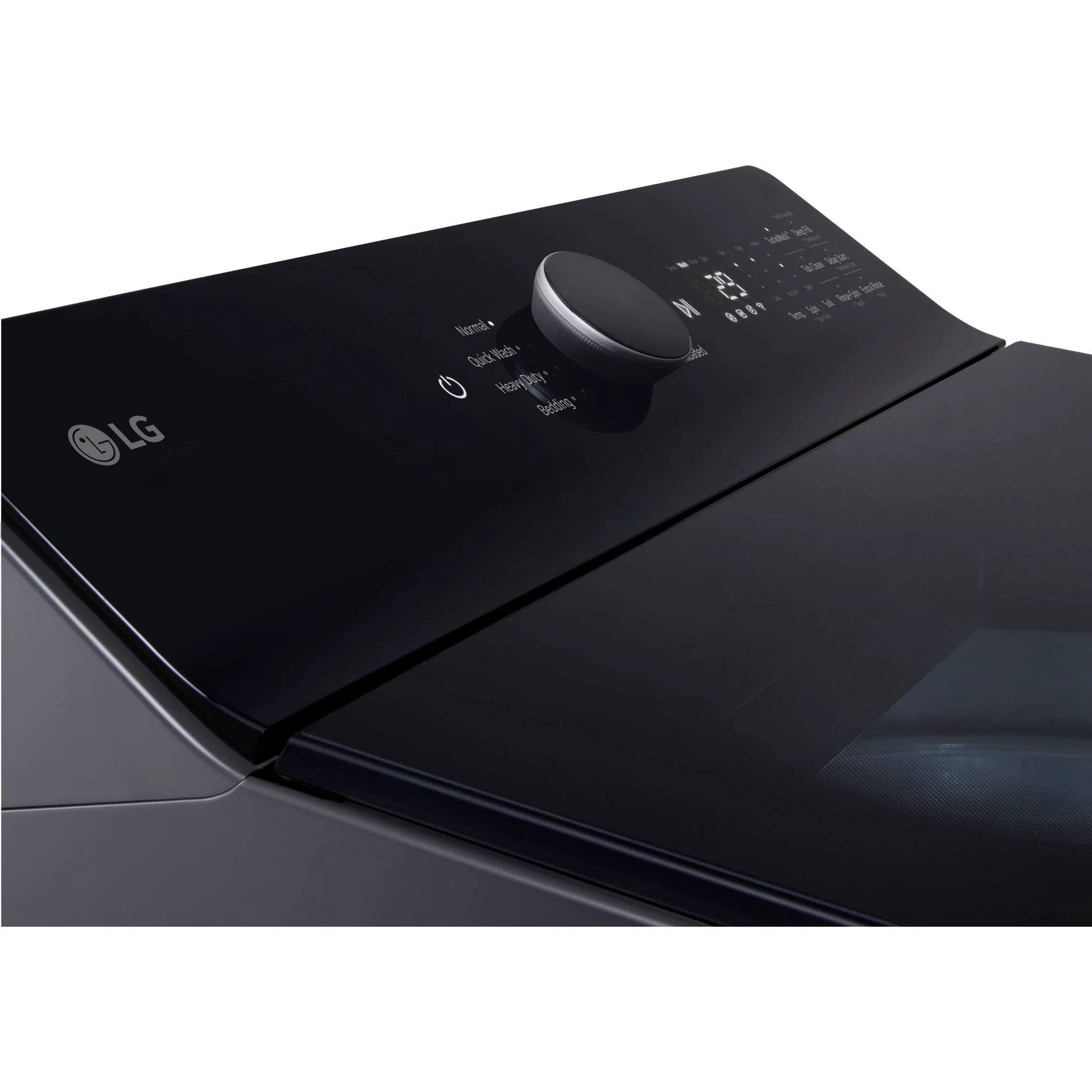 LG 6.1 cu.ft Mega Capacity with EasyUnload™ - Matt Black (WT8405CB) - Image 3