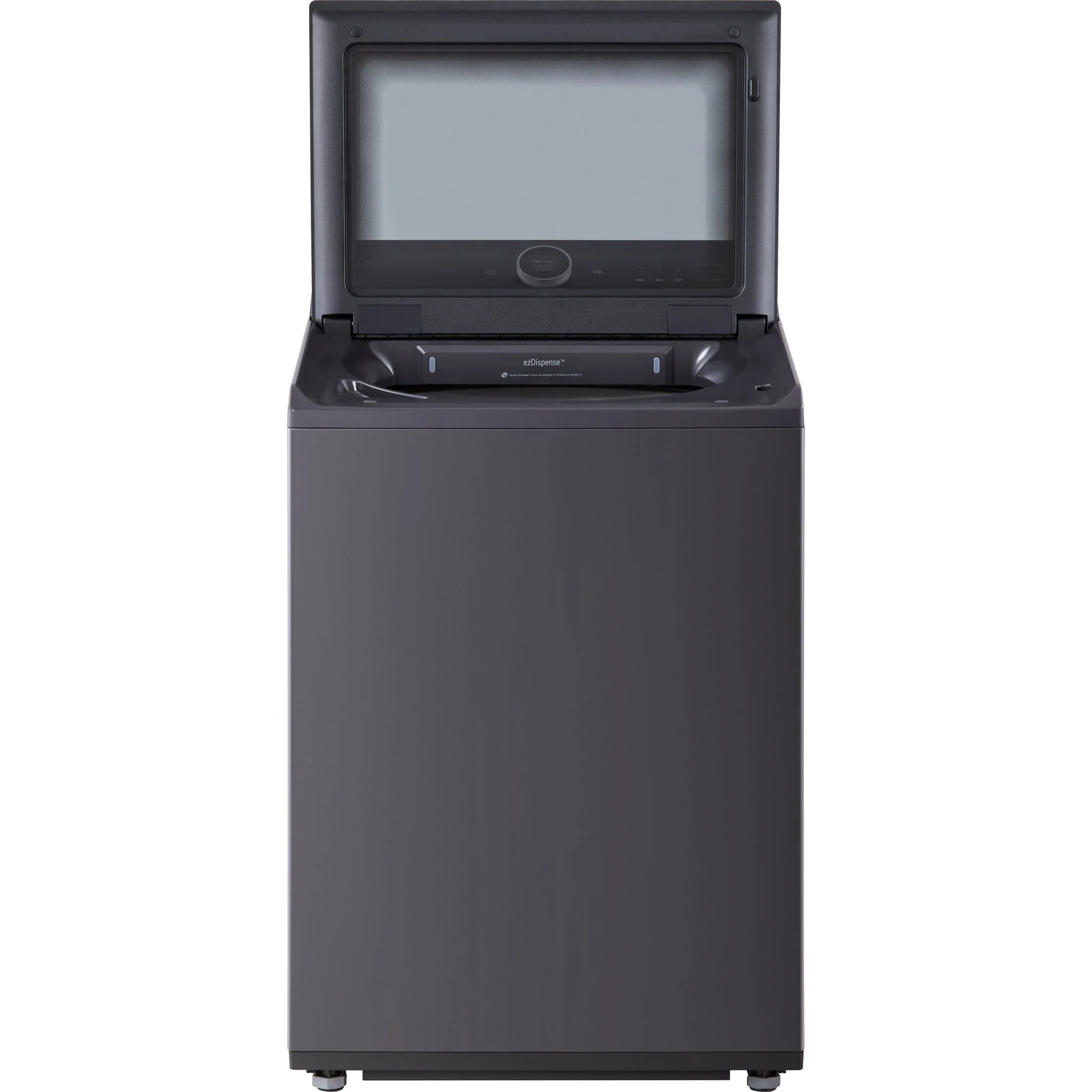 LG 6.3 cu.ft Mega Capacity Top loader with ezDispense™ - Matt Black (WT8600CB) - Image 7