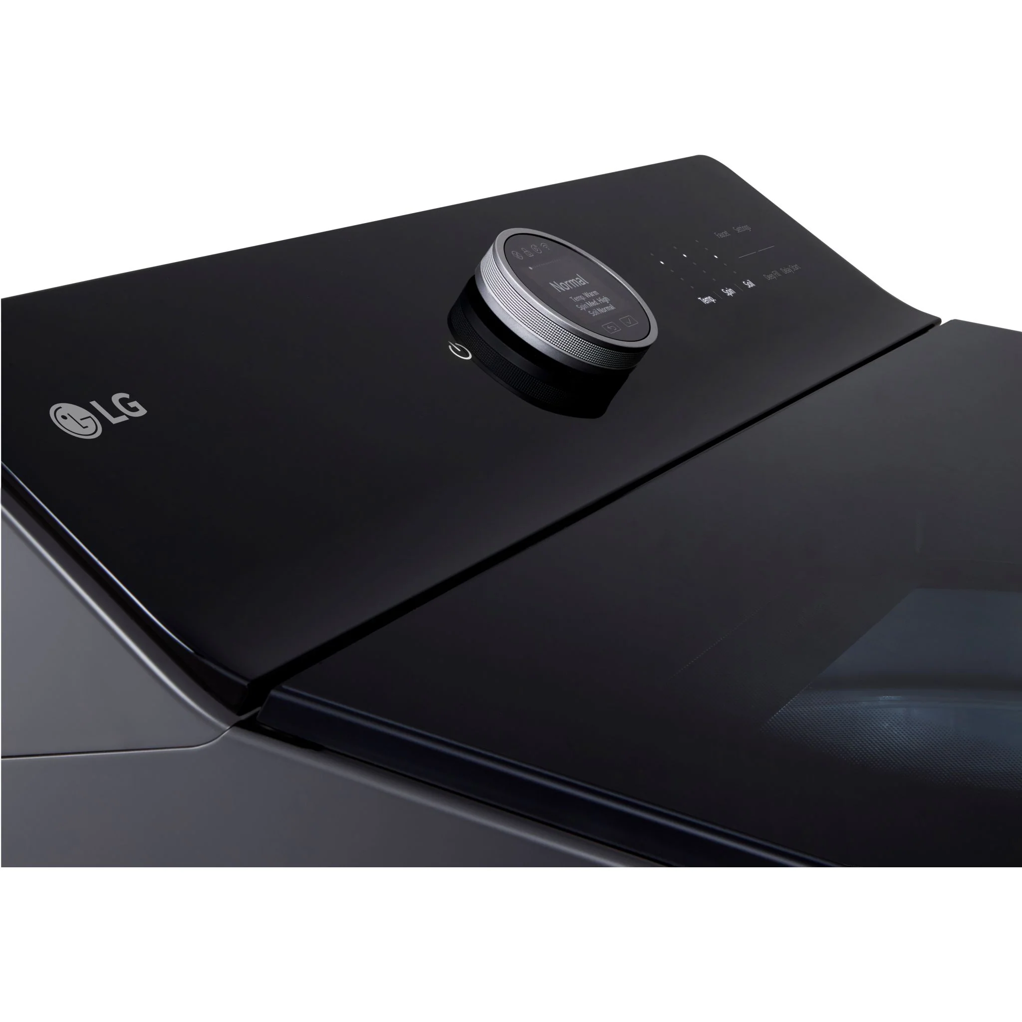 LG 6.3 cu.ft Mega Capacity Top loader with ezDispense™ - Matt Black (WT8600CB) - Image 8