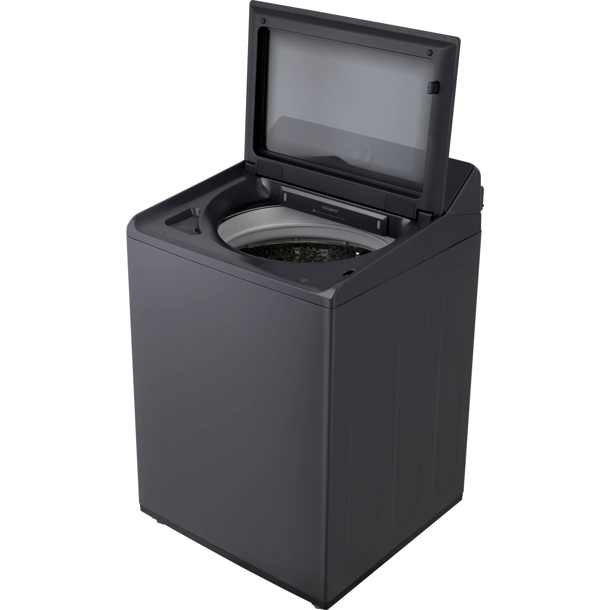LG 6.3 cu.ft Mega Capacity Top loader with ezDispense™ - Matt Black (WT8600CB) - Image 9