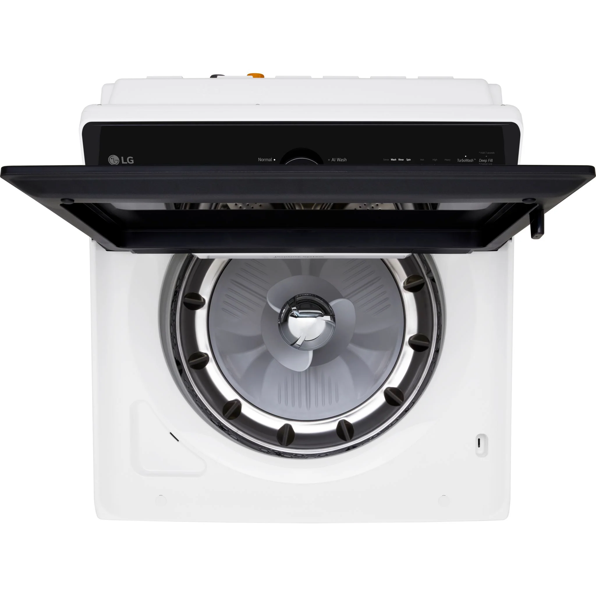 LG 6.3 cu.ft Mega Capacity with EasyUnload™ - Alpine White (WT8400CW) - Image 10