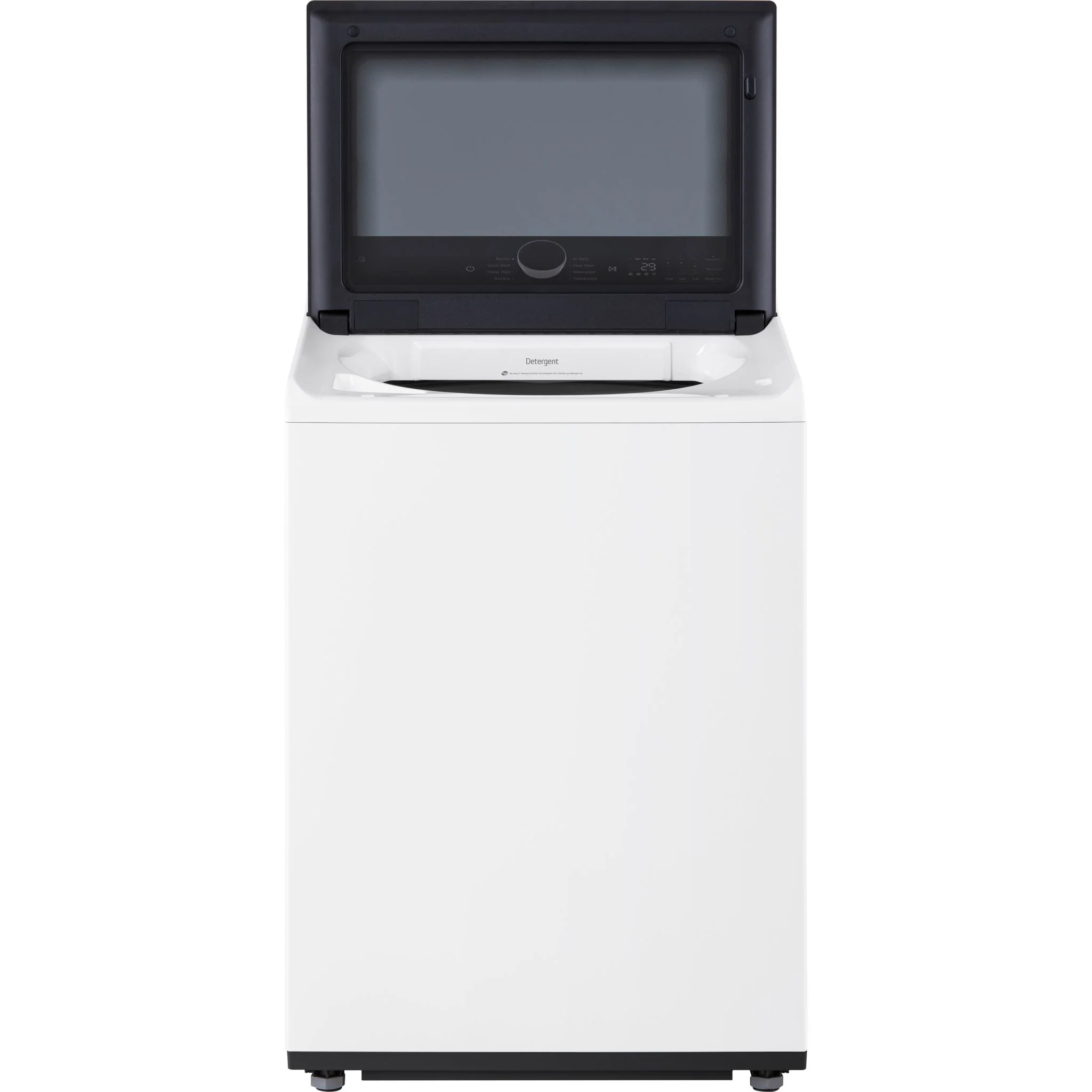 LG 6.3 cu.ft Mega Capacity with EasyUnload™ - Alpine White (WT8400CW) - Image 2