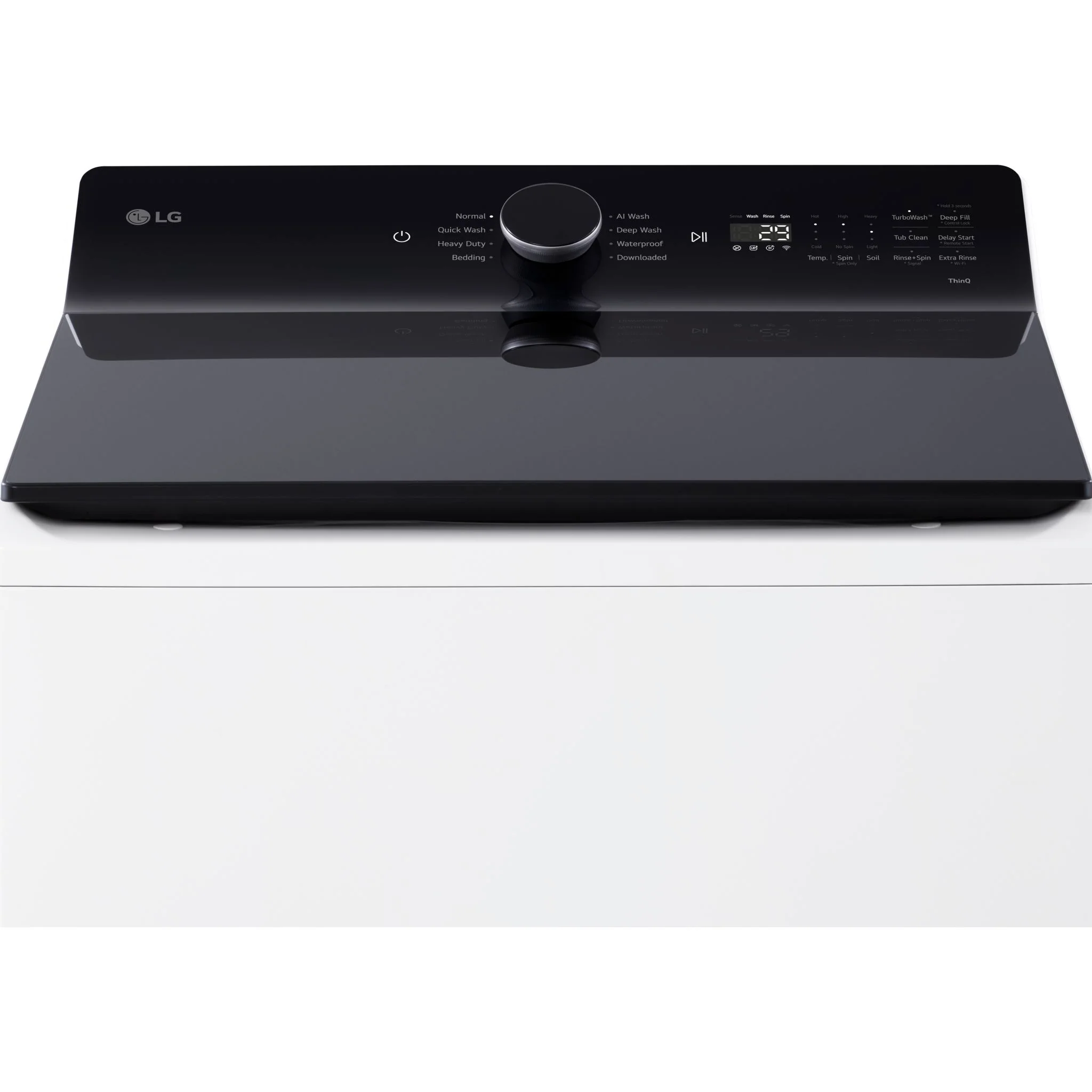 LG 6.3 cu.ft Mega Capacity with EasyUnload™ - Alpine White (WT8400CW) - Image 4