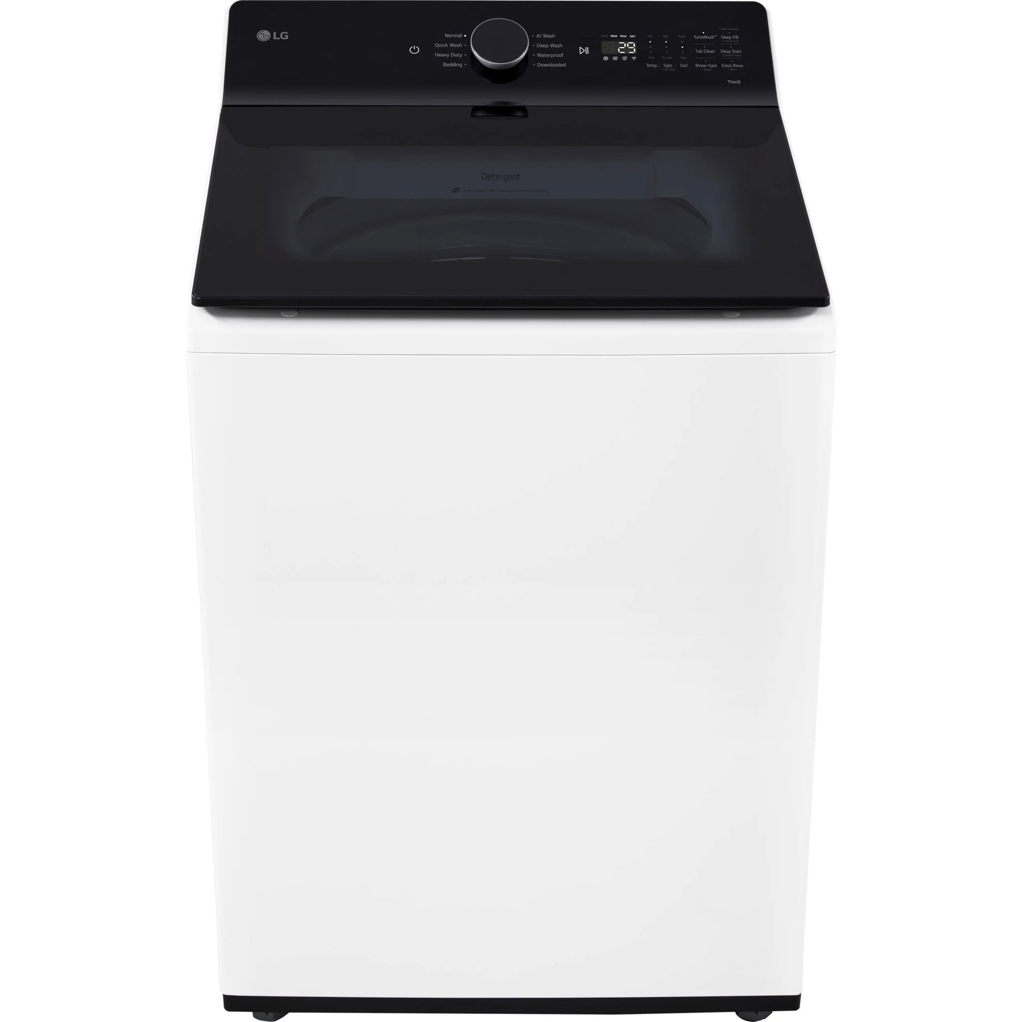 LG 6.3 cu.ft Mega Capacity with EasyUnload™ - Alpine White (WT8400CW) - Image 8