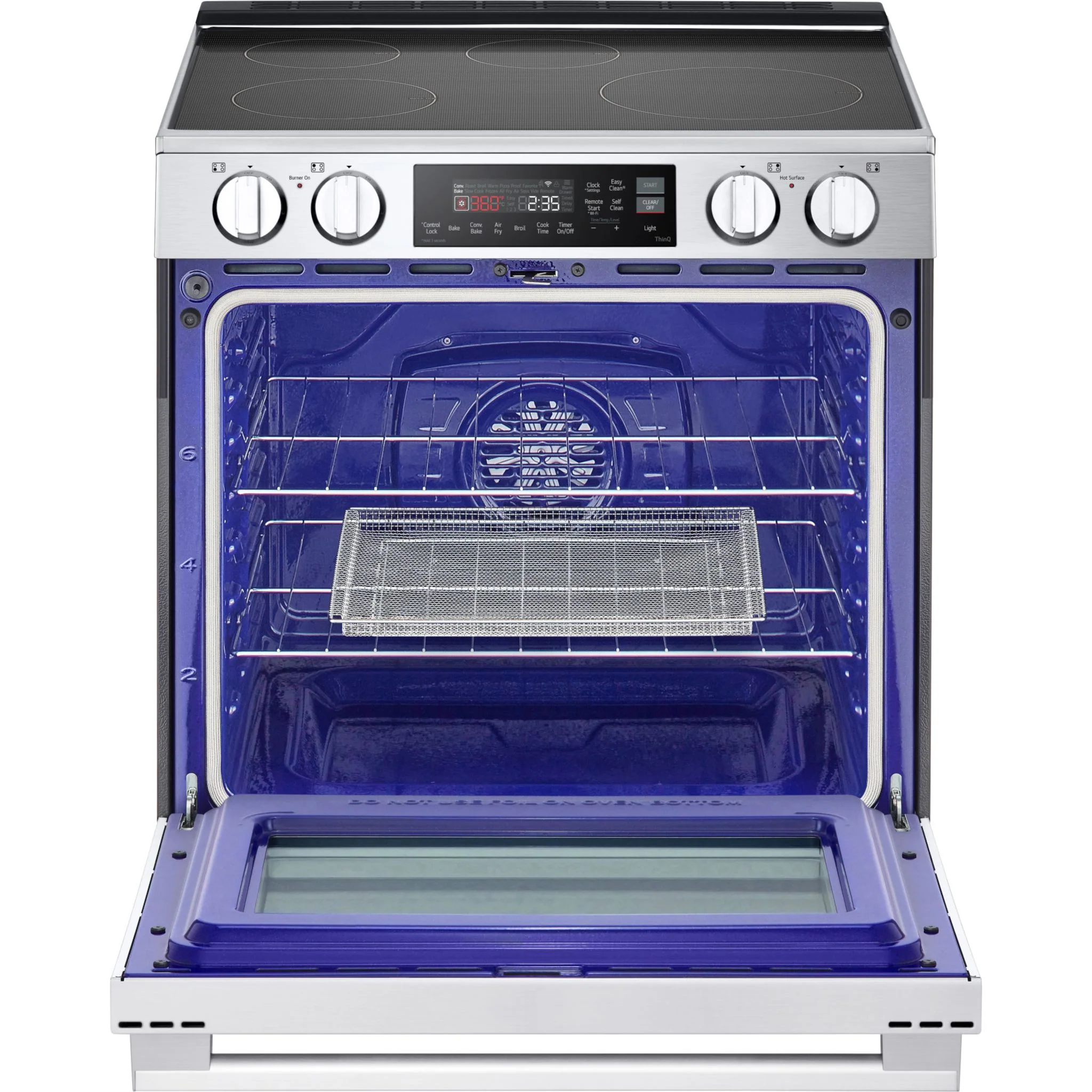 LG 6.3 cu. ft. Smart Induction Slide-In Range with ProBake Convection® and Air Fry - Stainles Steel (LSIL6334XE) - Image 10