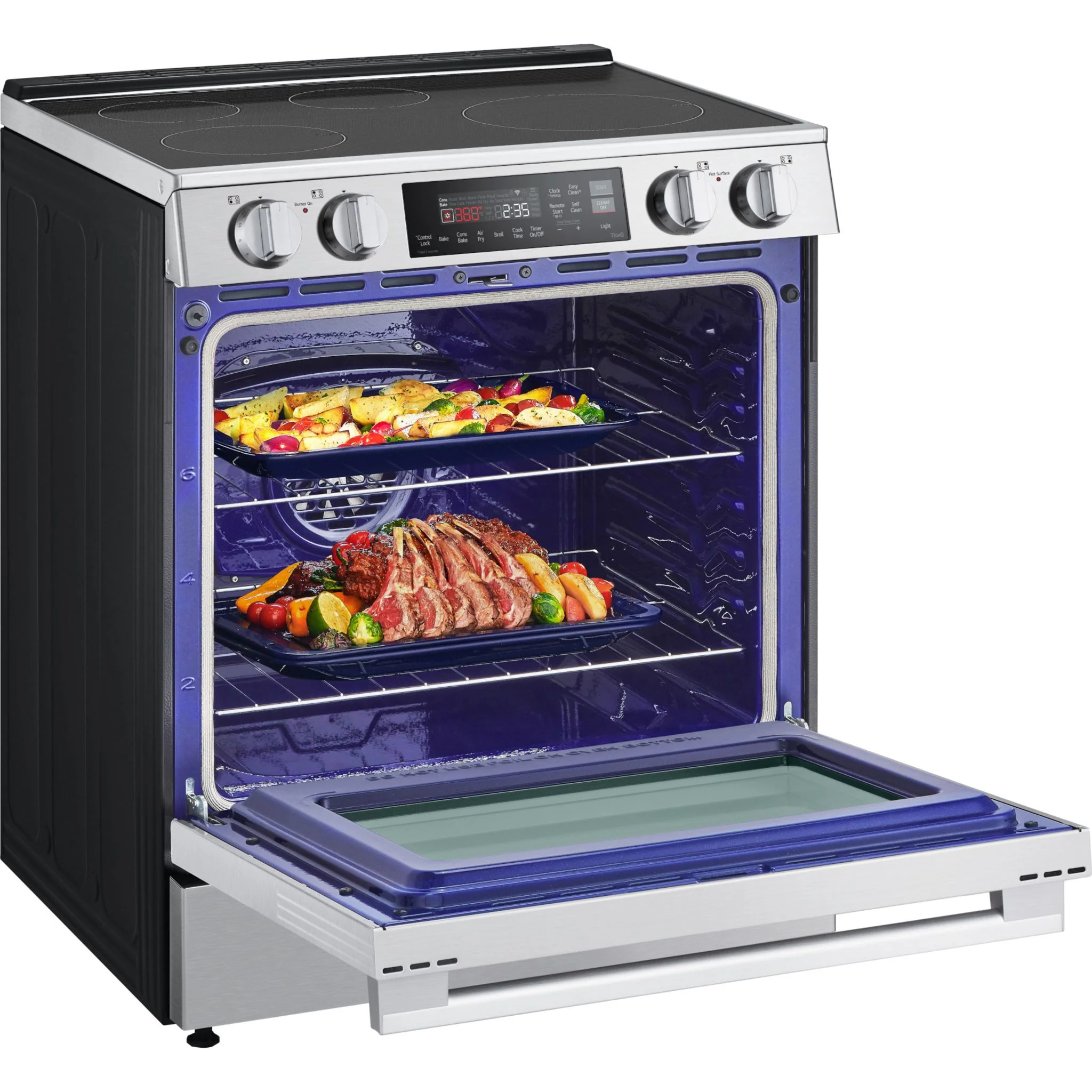 LG 6.3 cu. ft. Smart Induction Slide-In Range with ProBake Convection® and Air Fry - Stainles Steel (LSIL6334XE) - Image 13