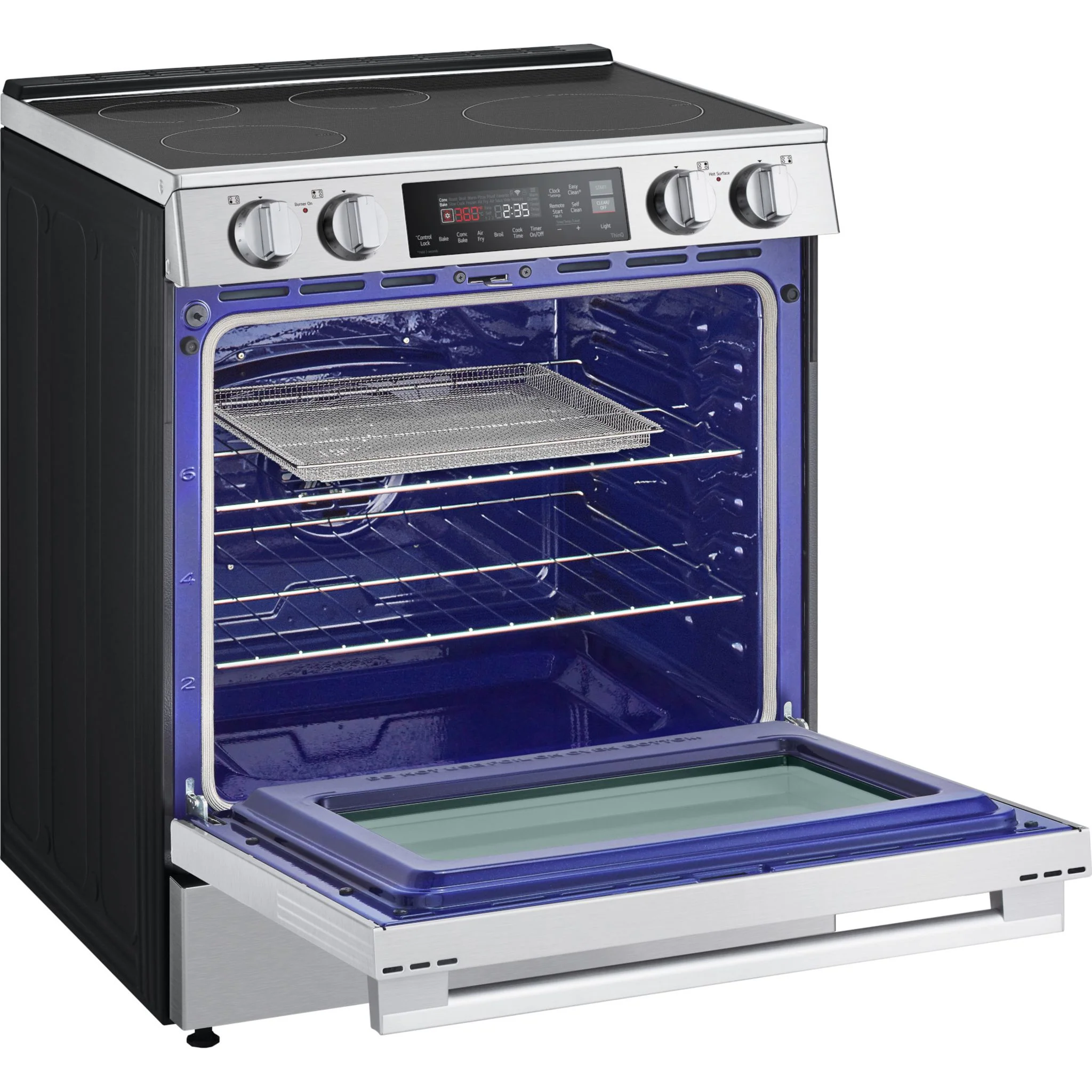 LG 6.3 cu. ft. Smart Induction Slide-In Range with ProBake Convection® and Air Fry - Stainles Steel (LSIL6334XE) - Image 15