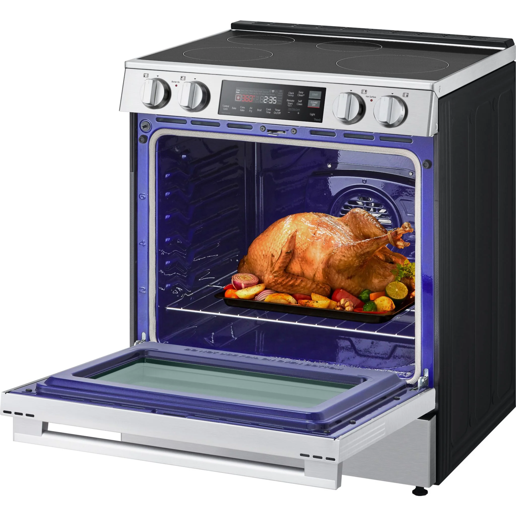 LG 6.3 cu. ft. Smart Induction Slide-In Range with ProBake Convection® and Air Fry - Stainles Steel (LSIL6334XE) - Image 16